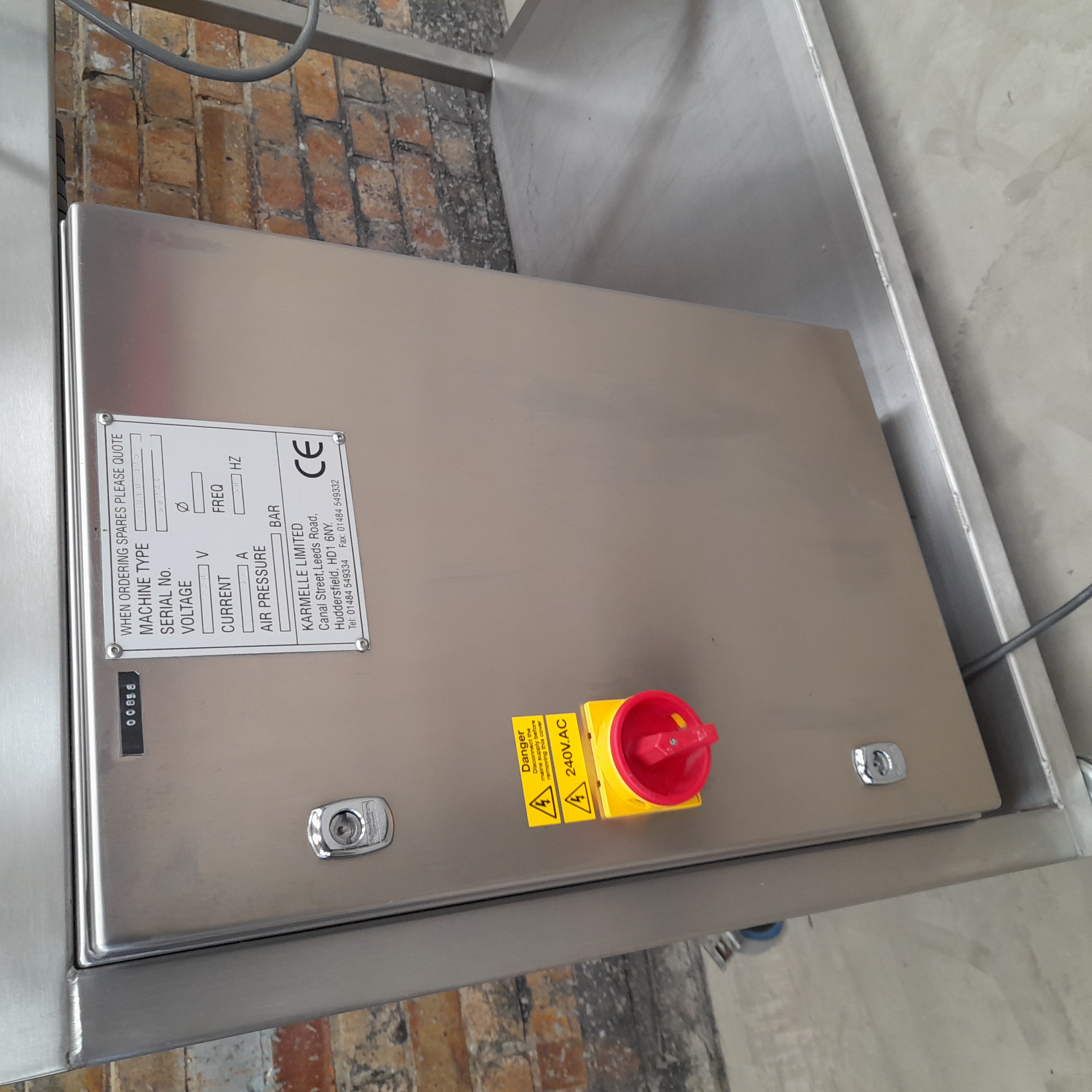 Used Side-Apply Labeller Station