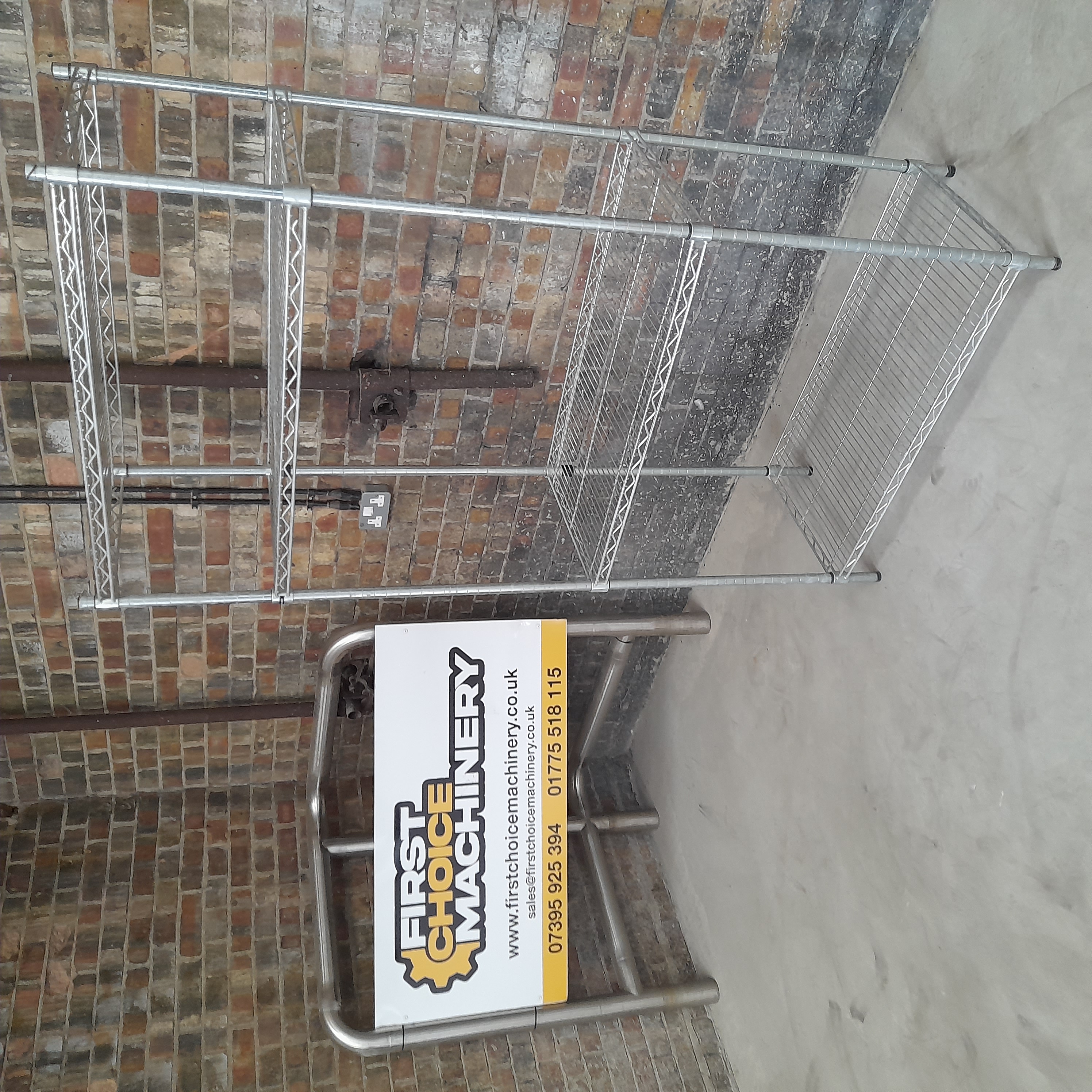 Used Stainless Steel Storage Rack
