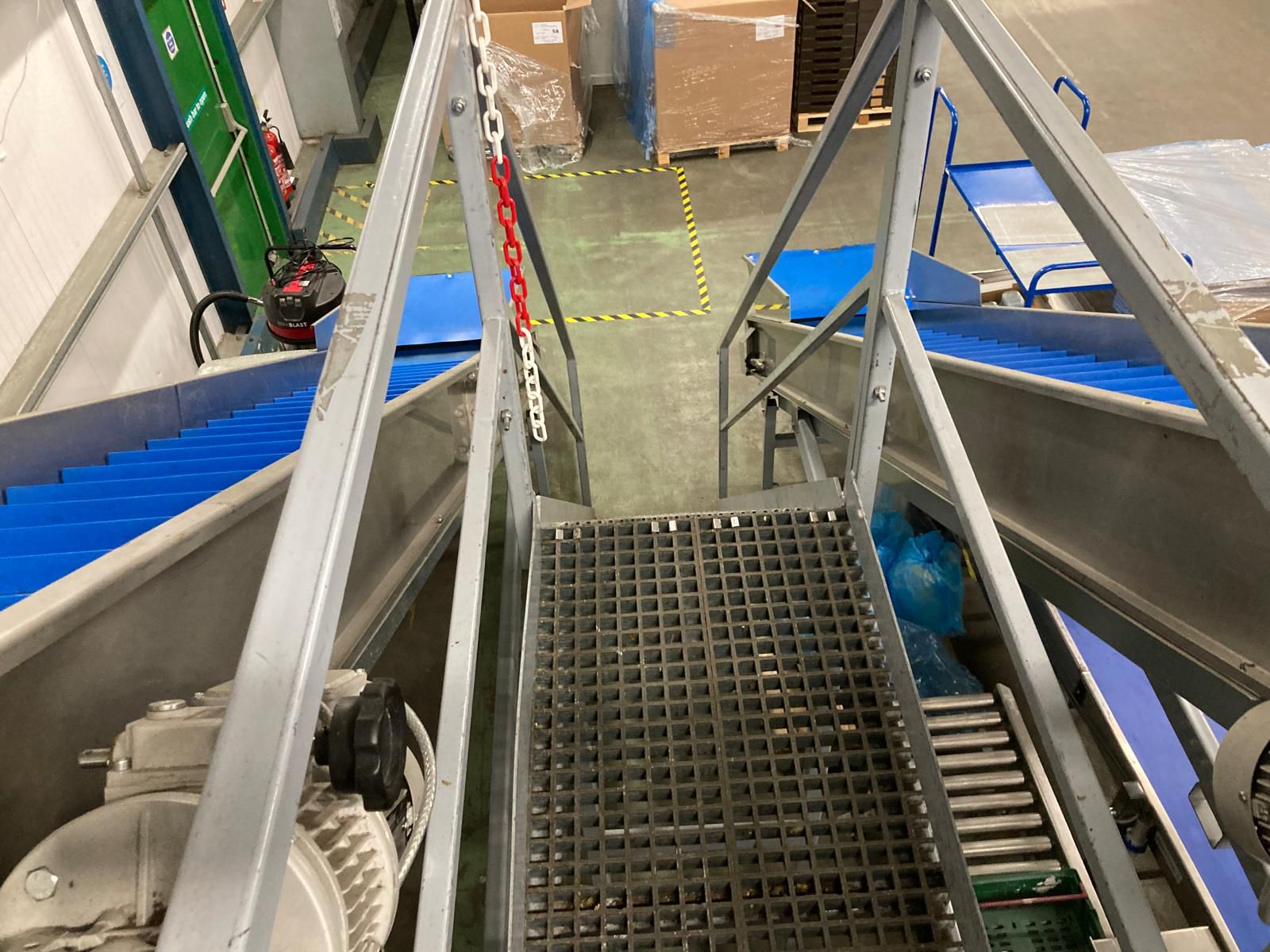 Used Newtec Weighing Line with Illapak Bagger