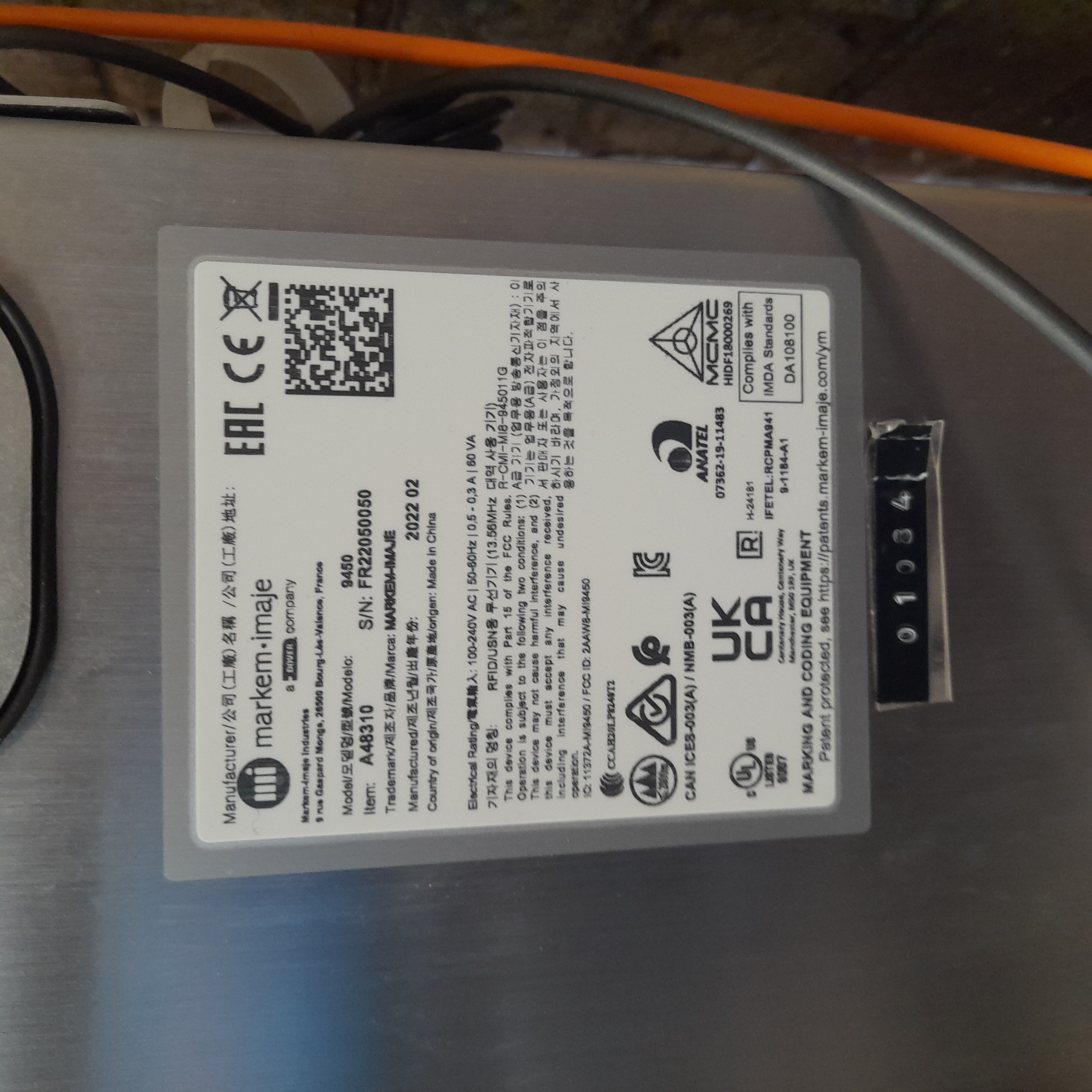 Used Markem Imaje Printer