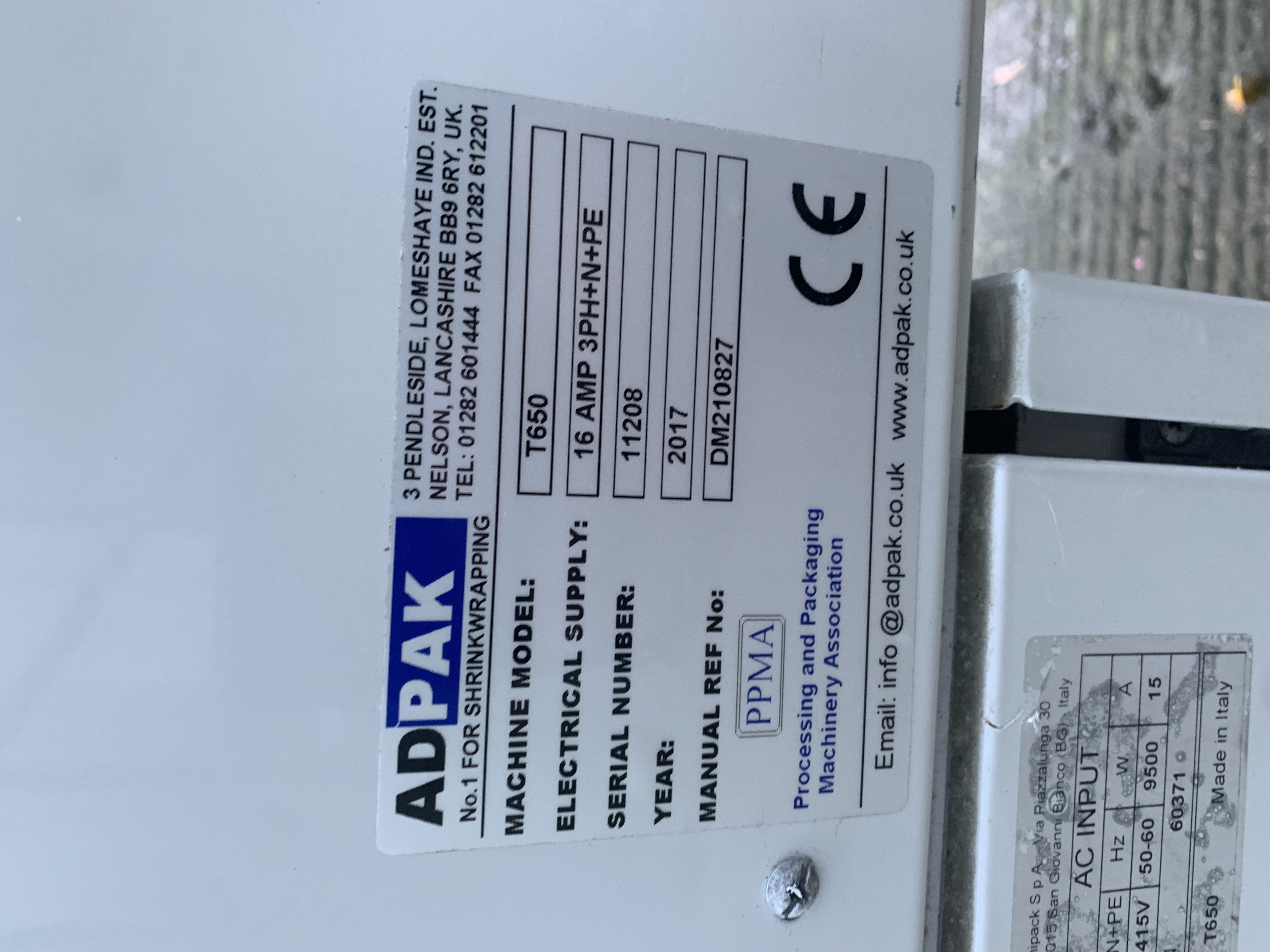 Used Adpak - Shrink Wrapper
