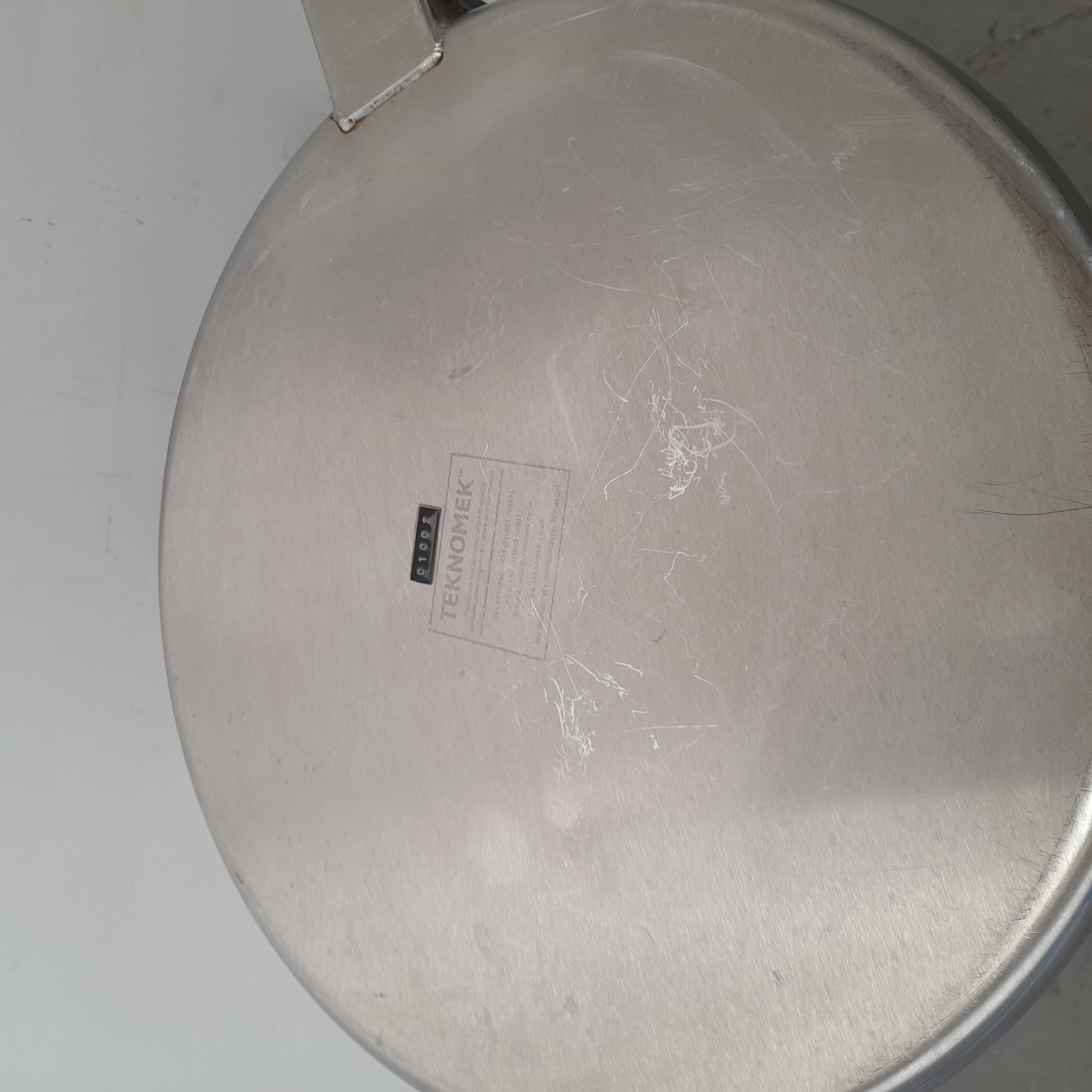 Used Stainless Steel Teknomek Bin