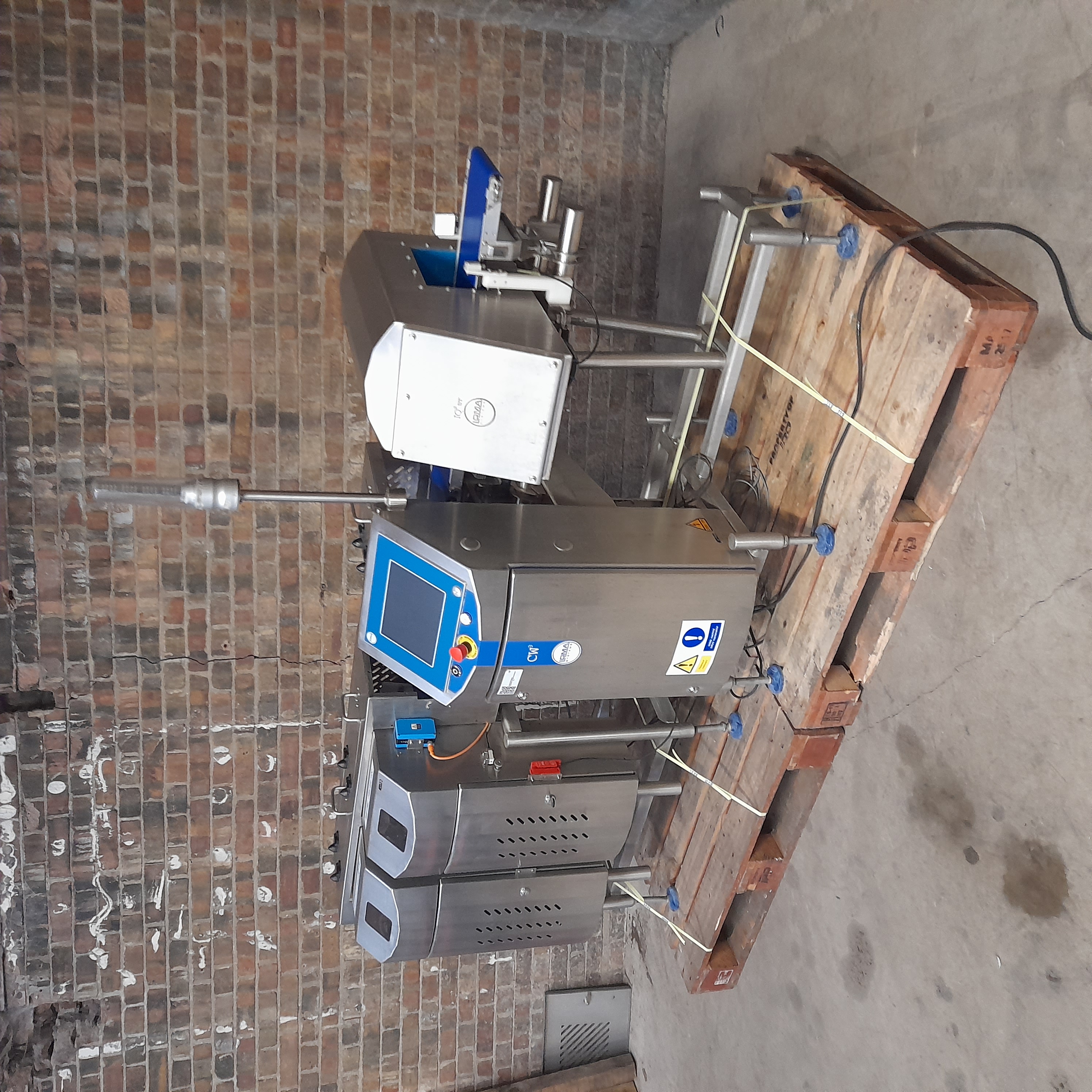 Used Loma Metal Detector Checkweigher & Reject Bins