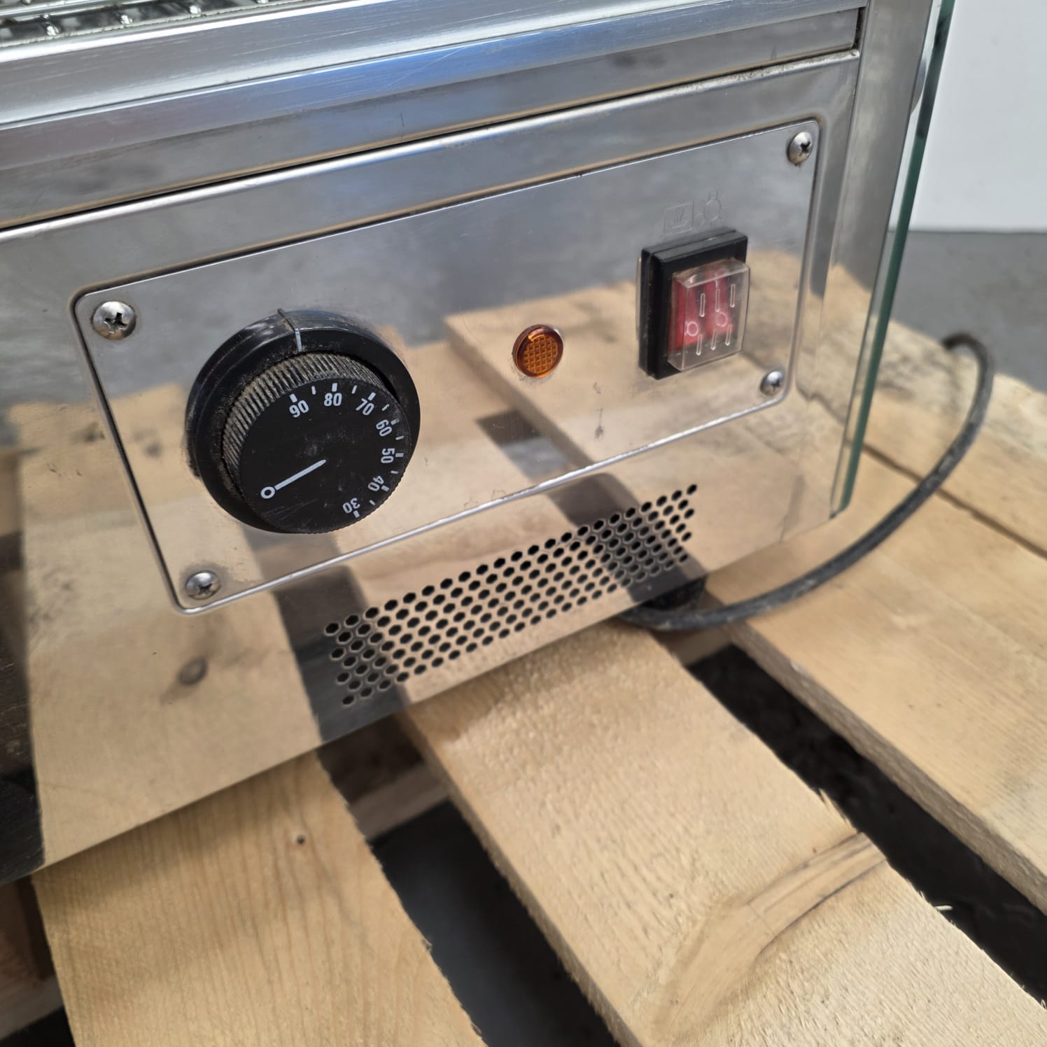 Used Buffalo Hot Food Display Cabinet