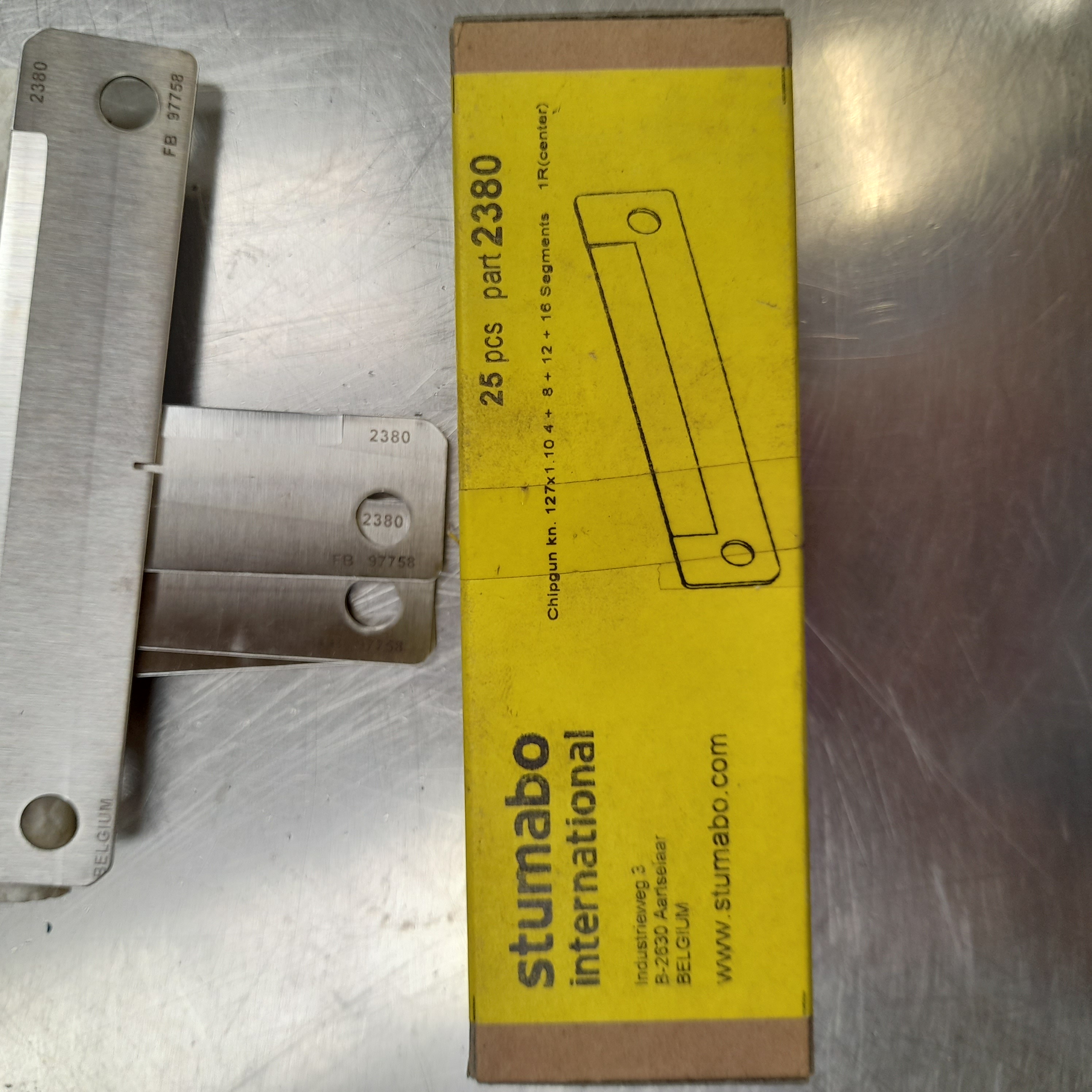 Used Stumabo International Blades Part: 2380
