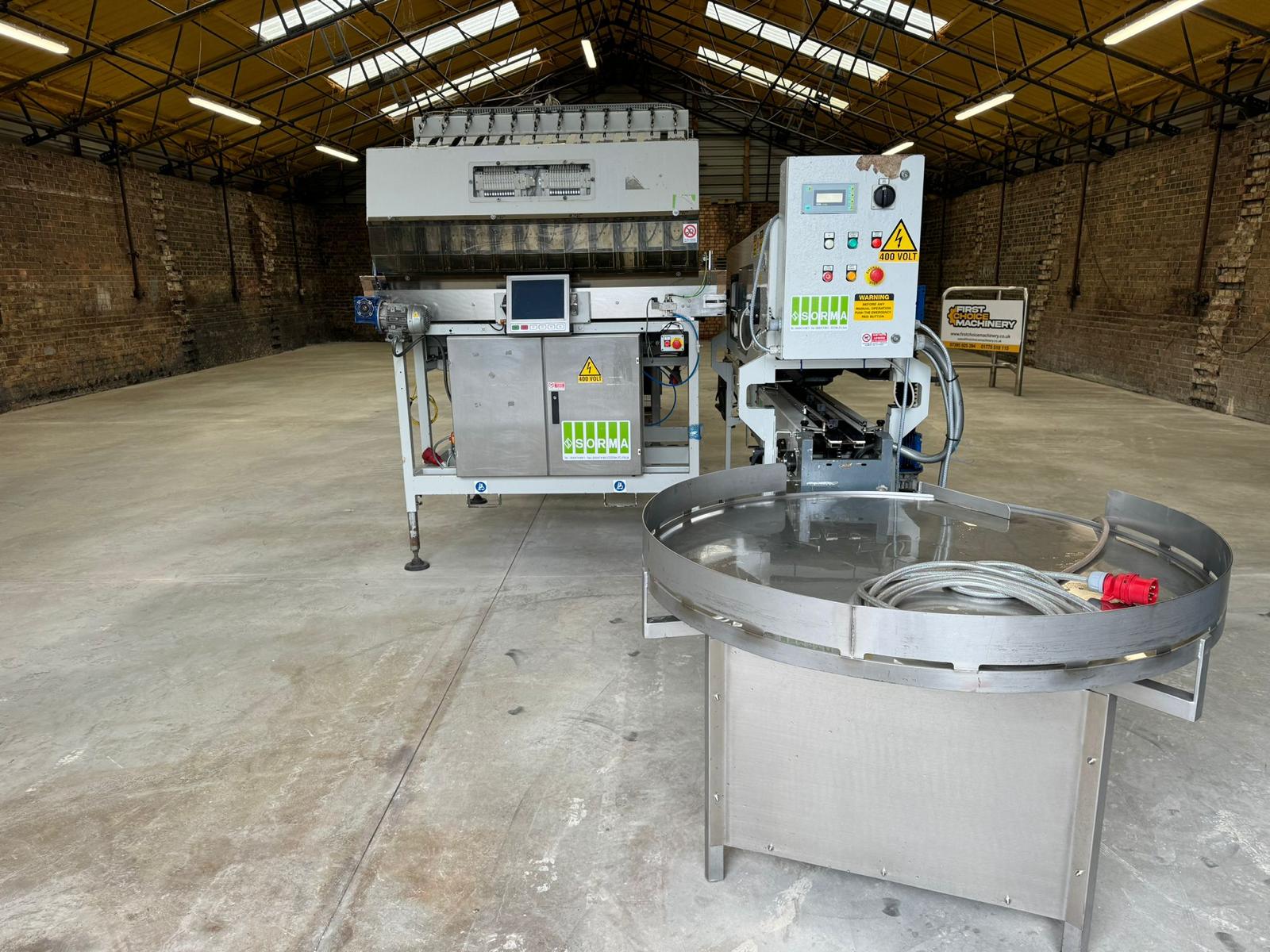 Used Sorma W12-126 Linear 12 Lane Multihead Weigher