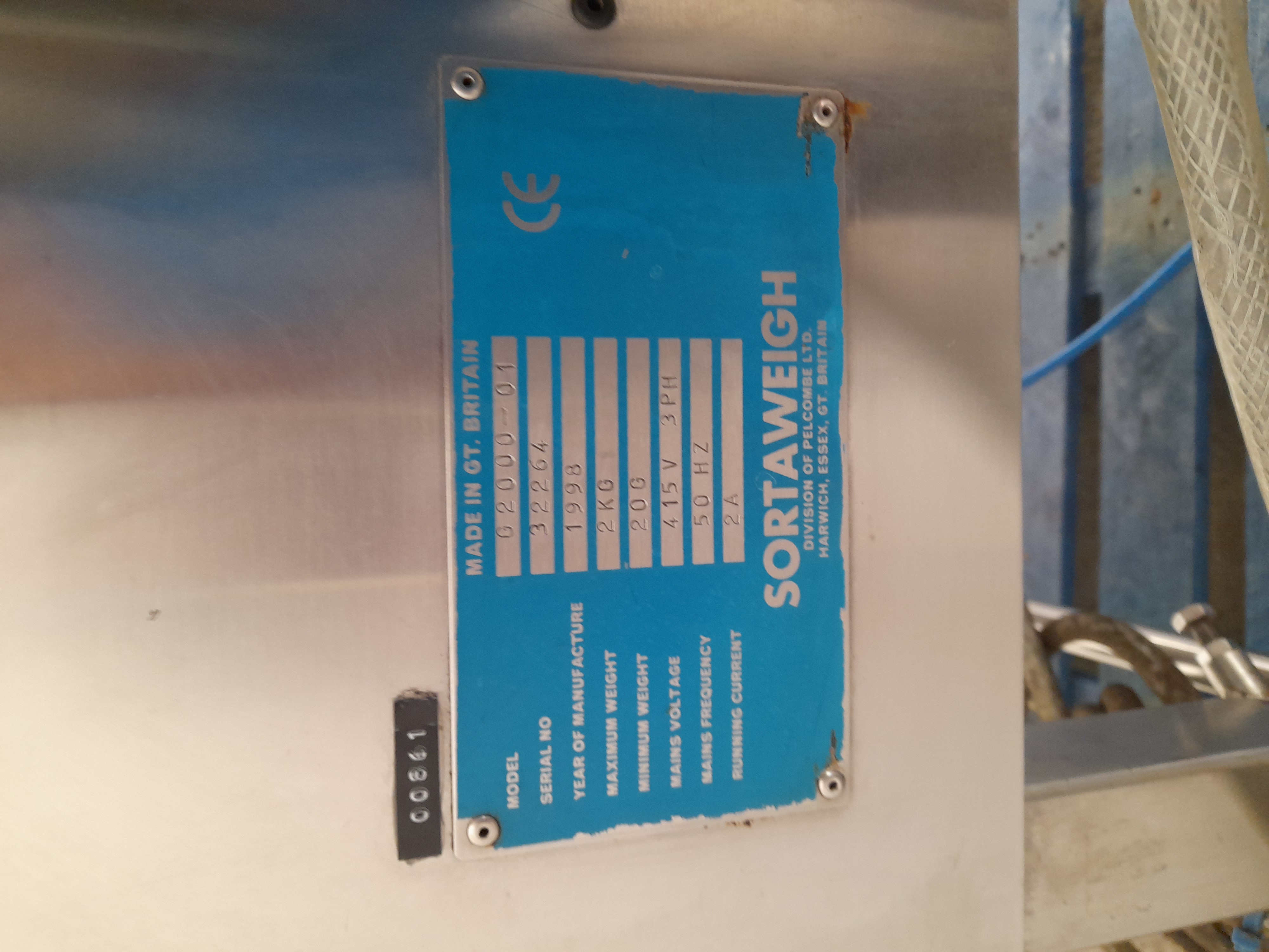 Used Delford Guardian Checkweigher