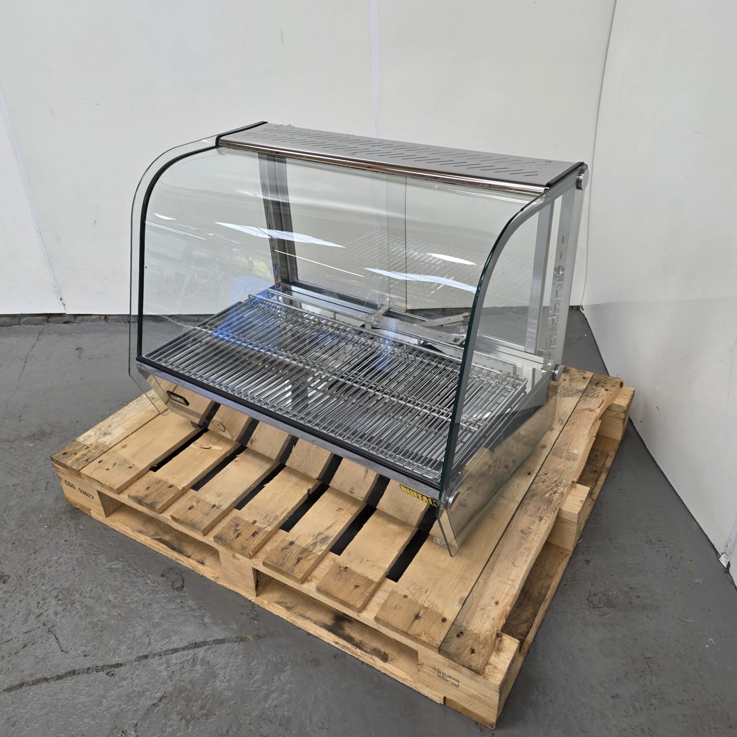 Used Buffalo Hot Food Display Cabinet