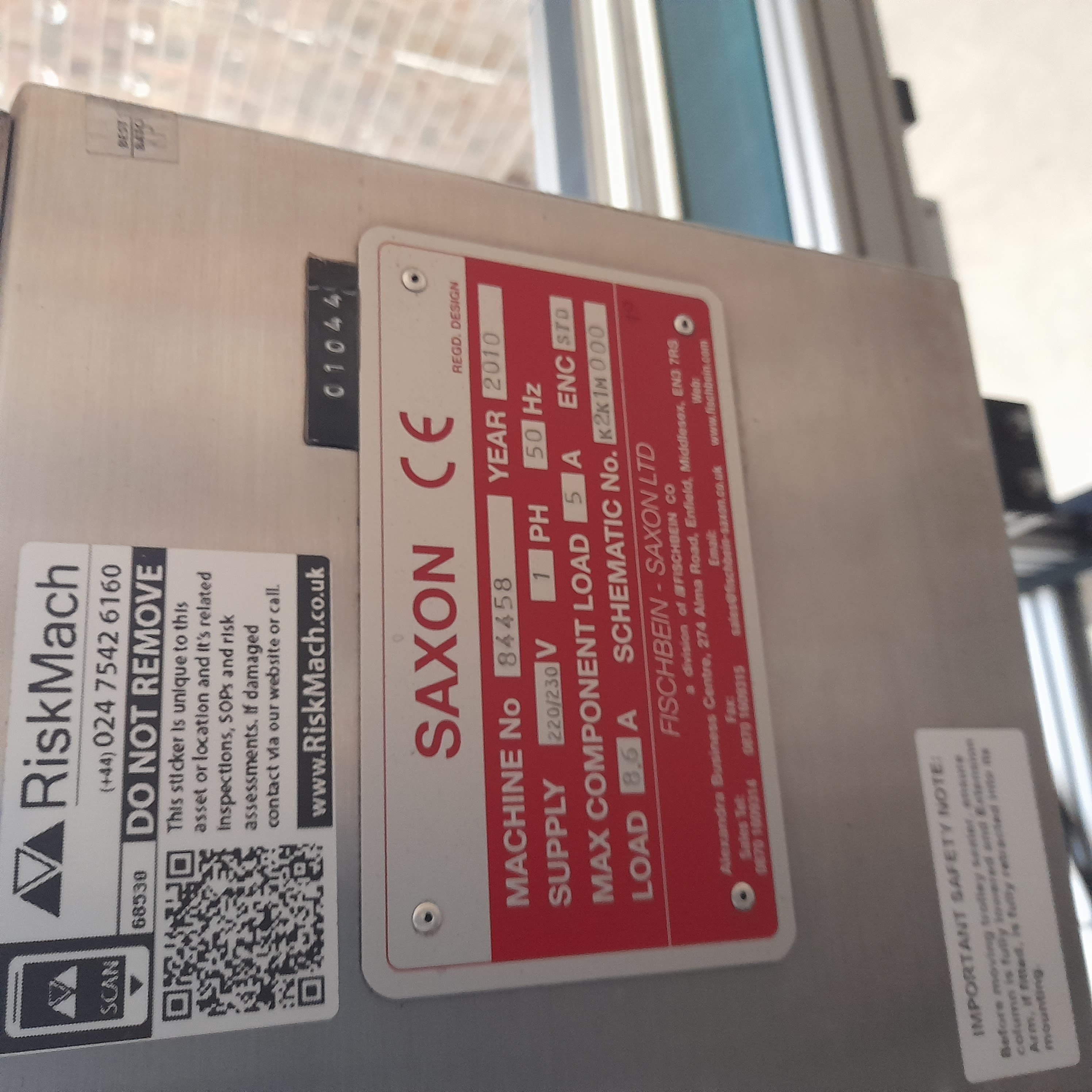 Used Fischbein Saxon Bag Sealer