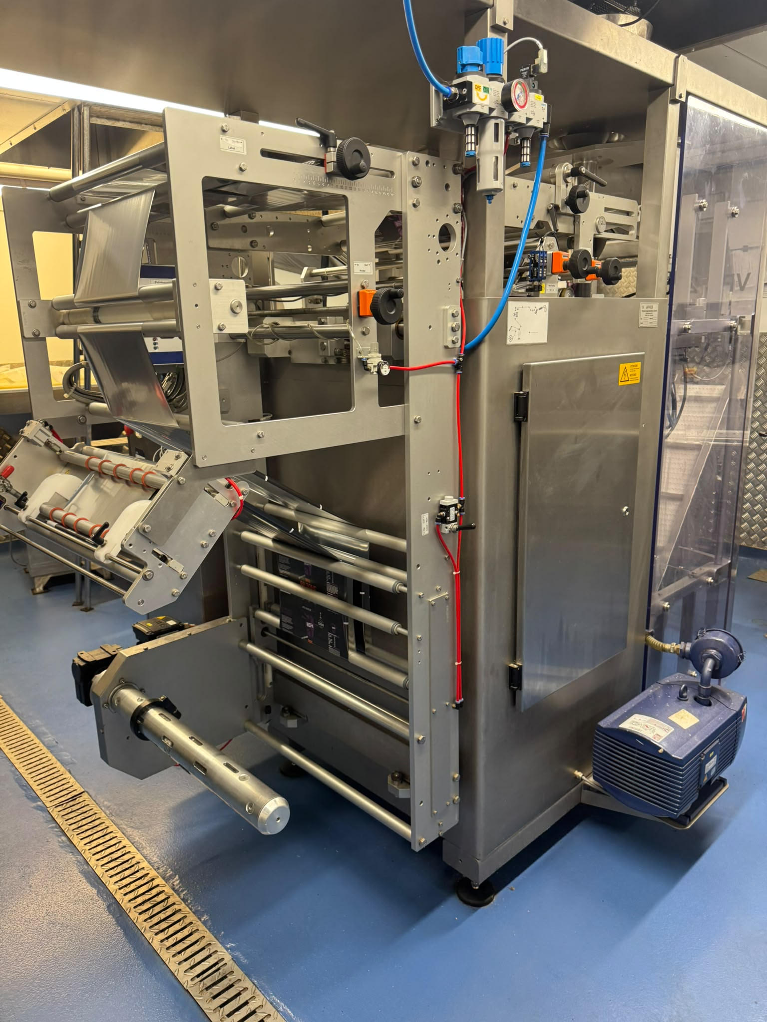 Used USED - 2019 Wolf VPC 250 Stainless Steel VFFS Bagger (with Videojet 6320 & Euroslot Jaws)