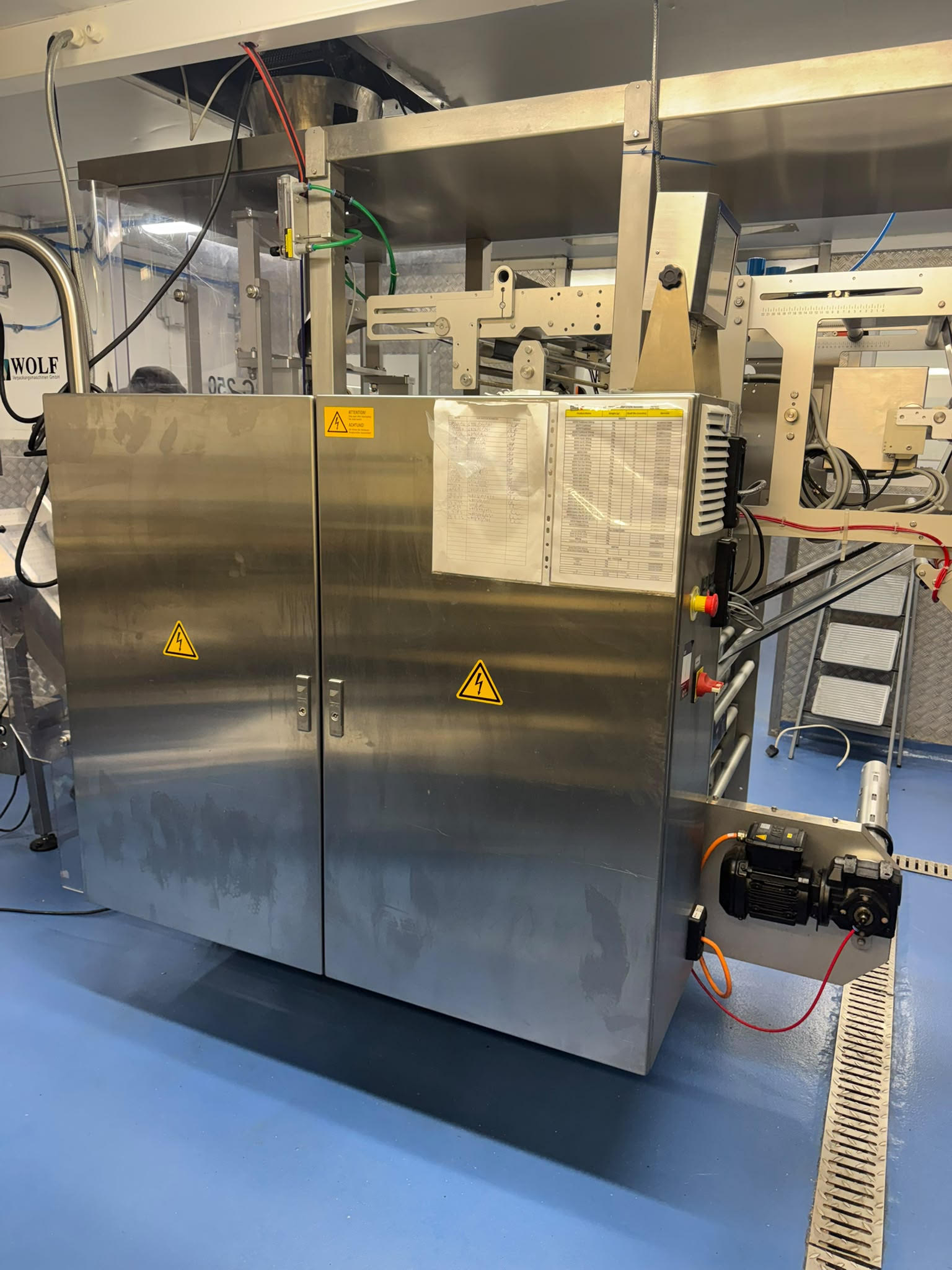 Used USED - 2019 Wolf VPC 250 Stainless Steel VFFS Bagger (with Videojet 6320 & Euroslot Jaws)