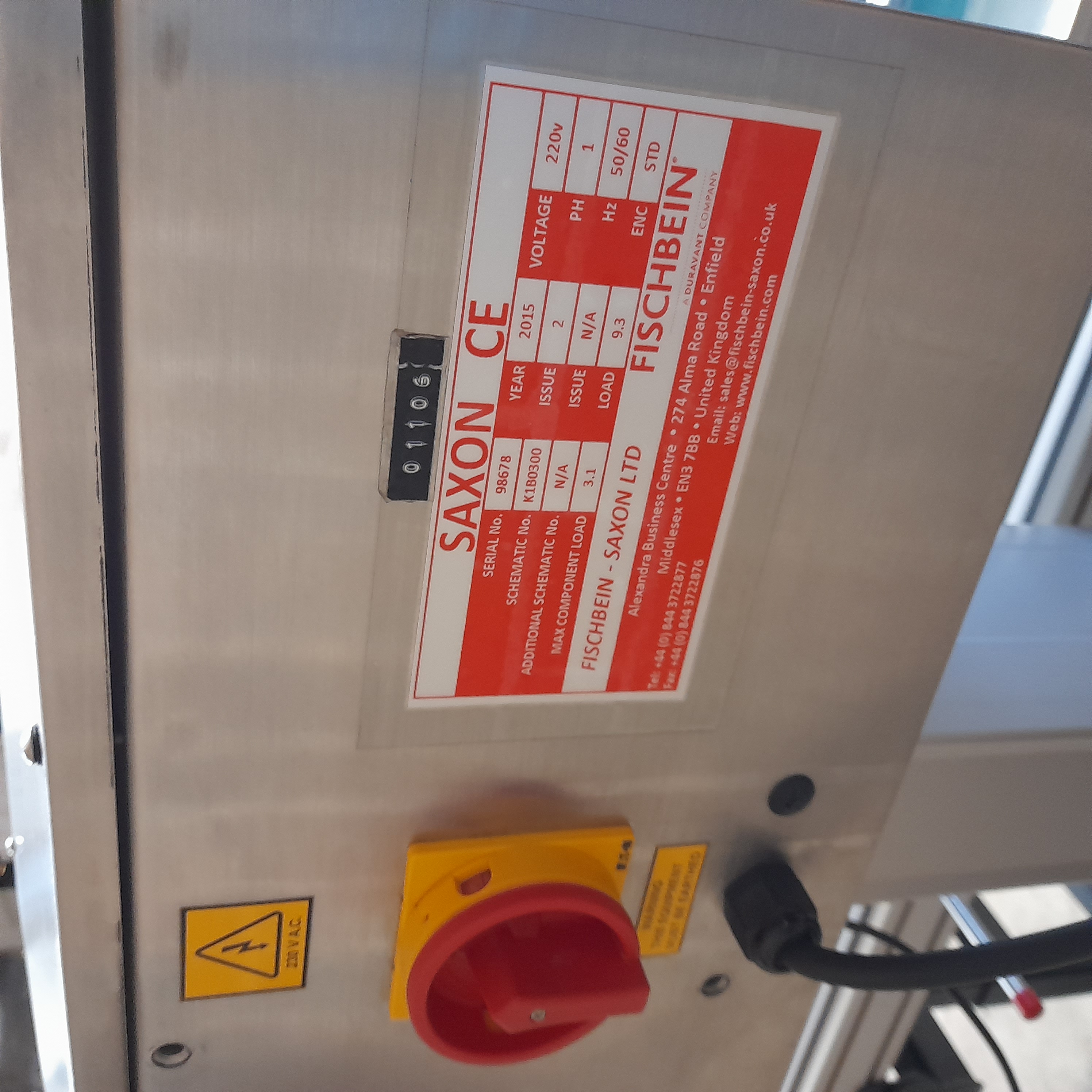 Used Saxon CE Bag Sealer