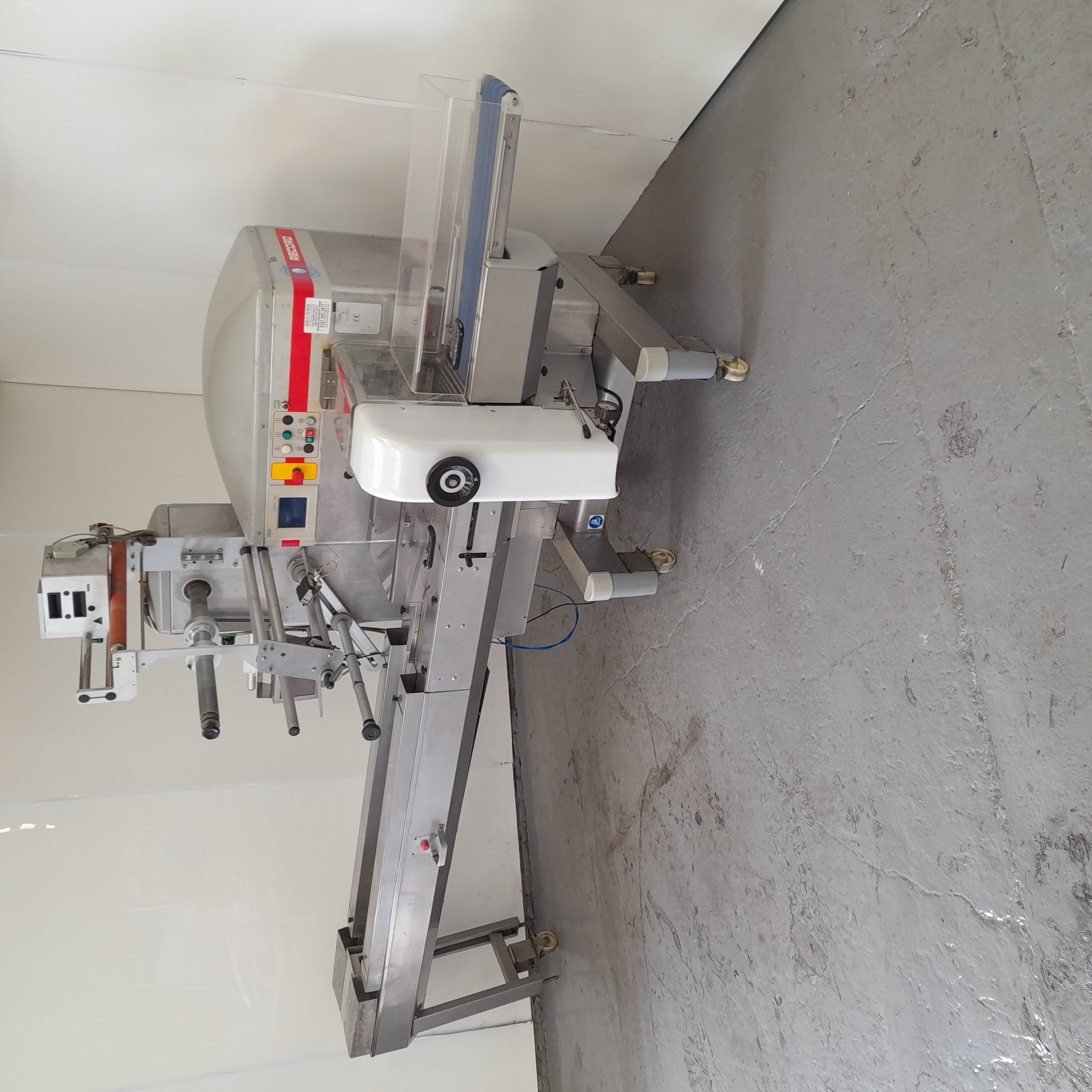 Used Record Flow Wrapper