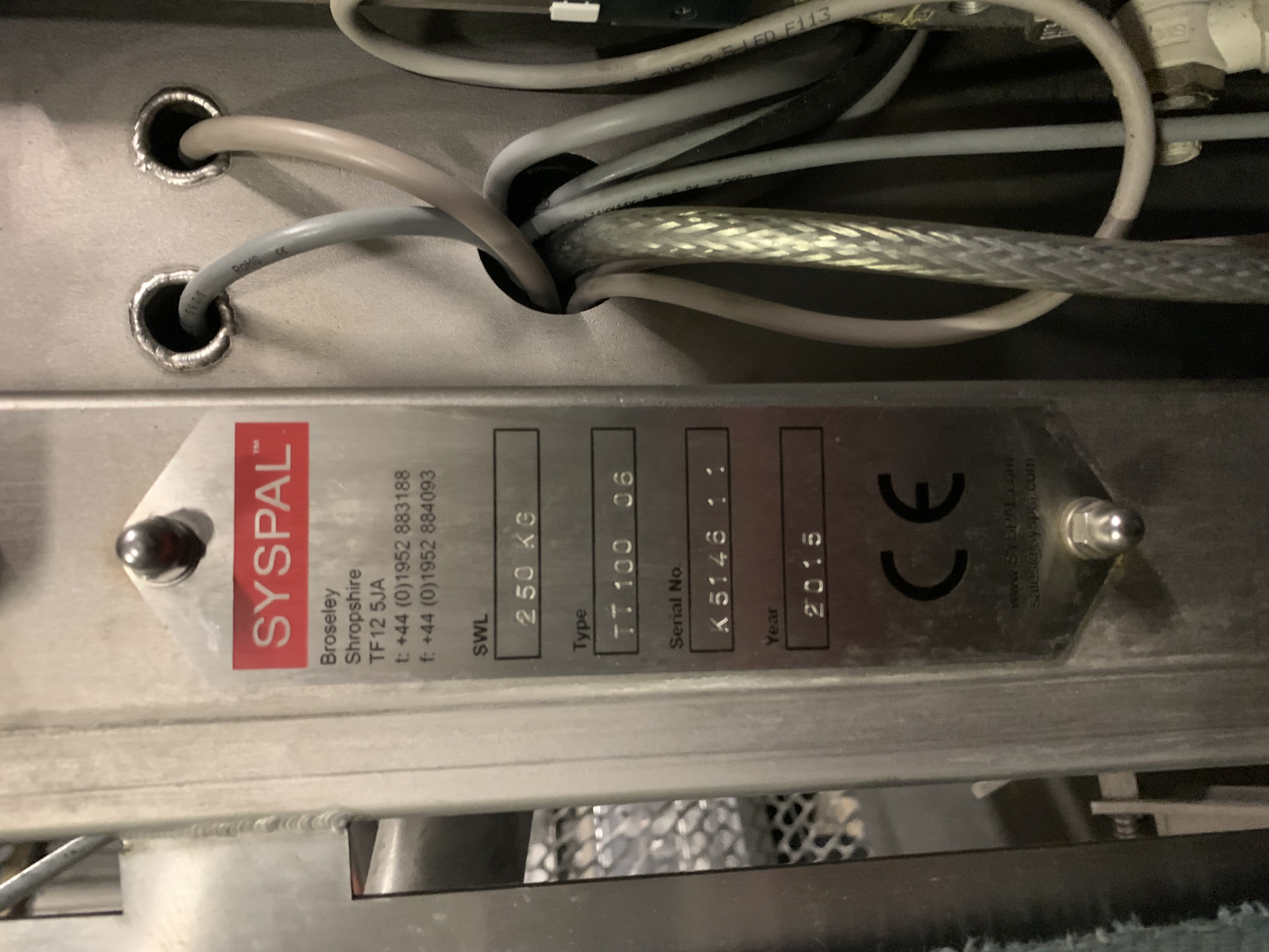 Used Syspal Tote Bin Tumbler