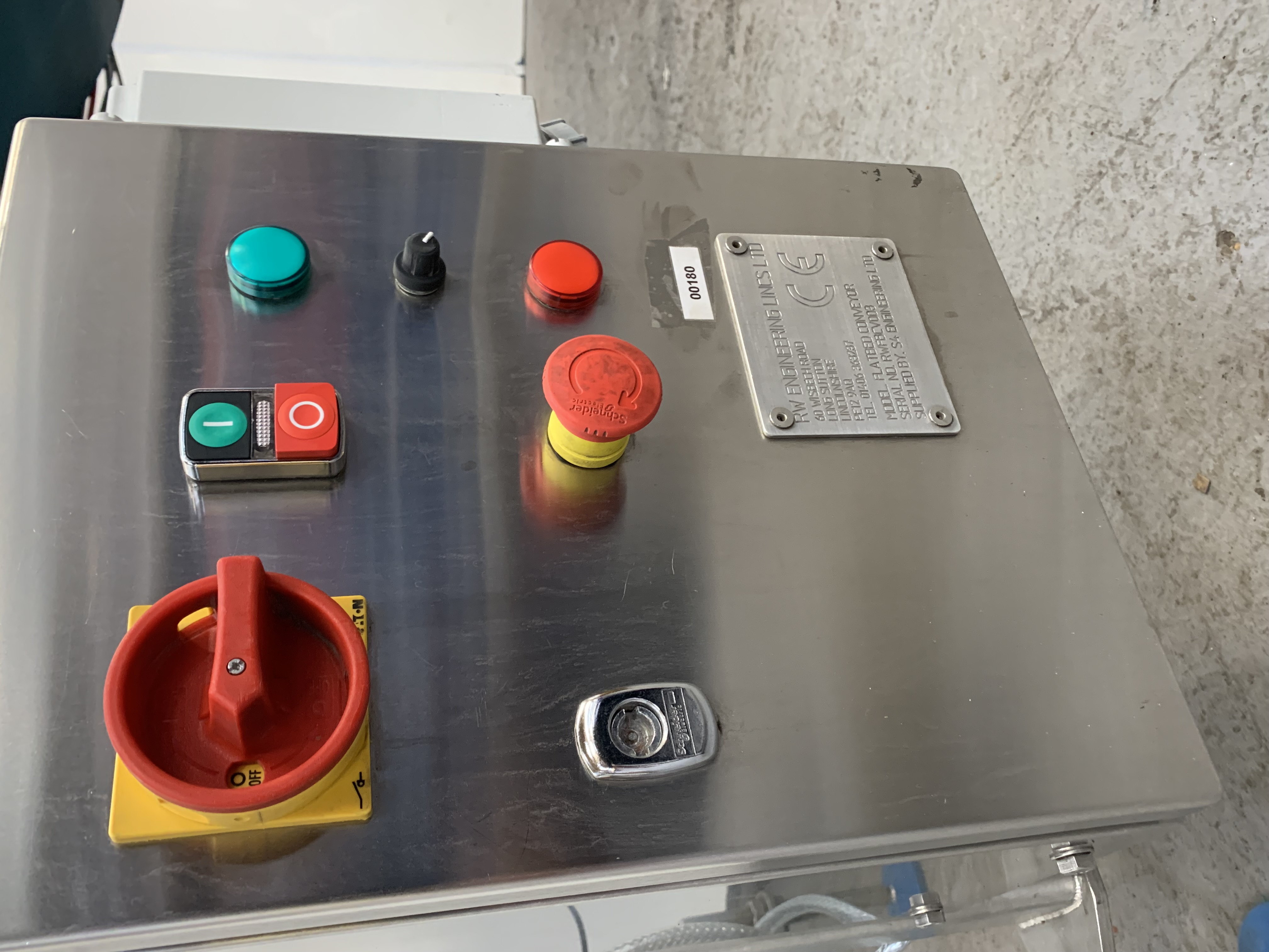 Used Used Flatbed Conveyor