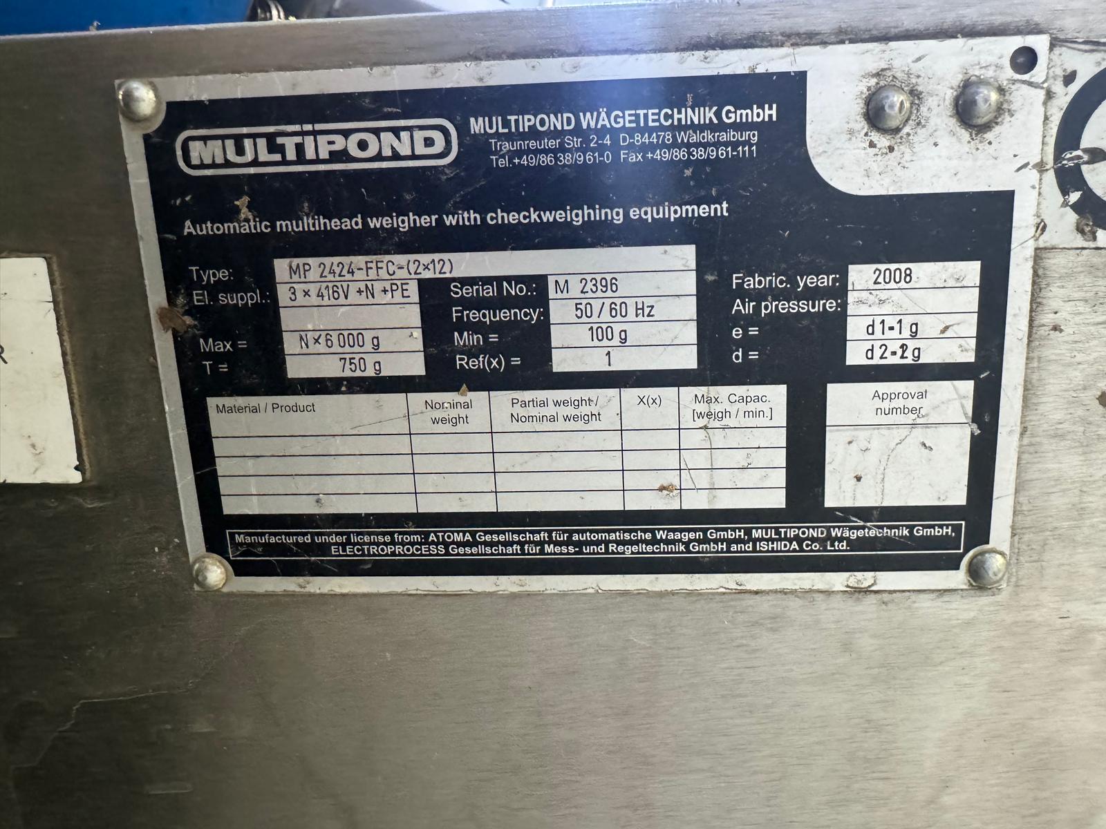 Used Complete VFFS Bagging Line