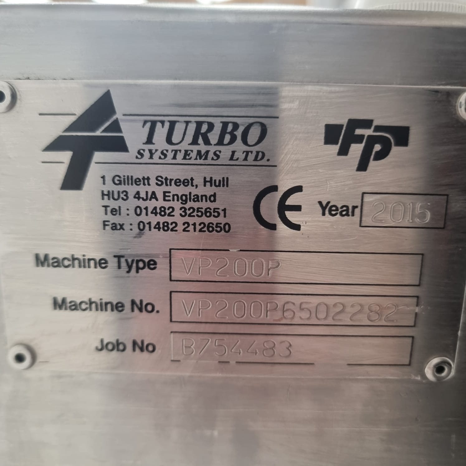 Used VP200P Transfer Pump