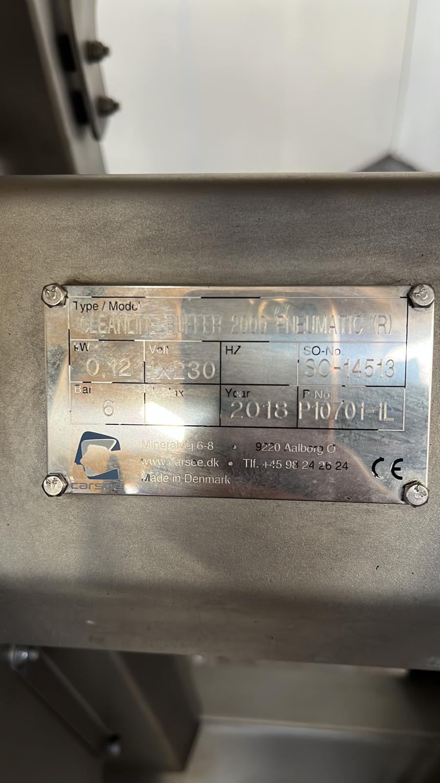 Used Syspal 3 station knee operated sink