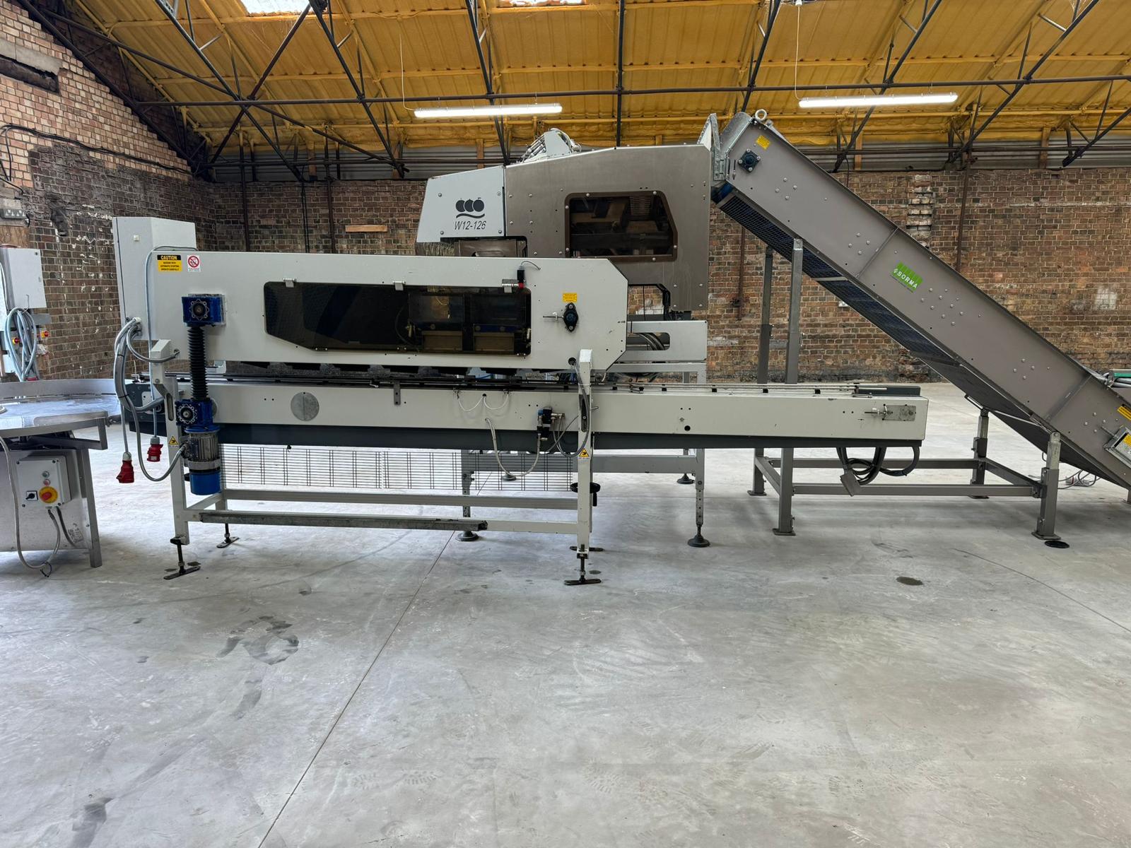 Used Sorma W12-126 Linear 12 Lane Multihead Weigher