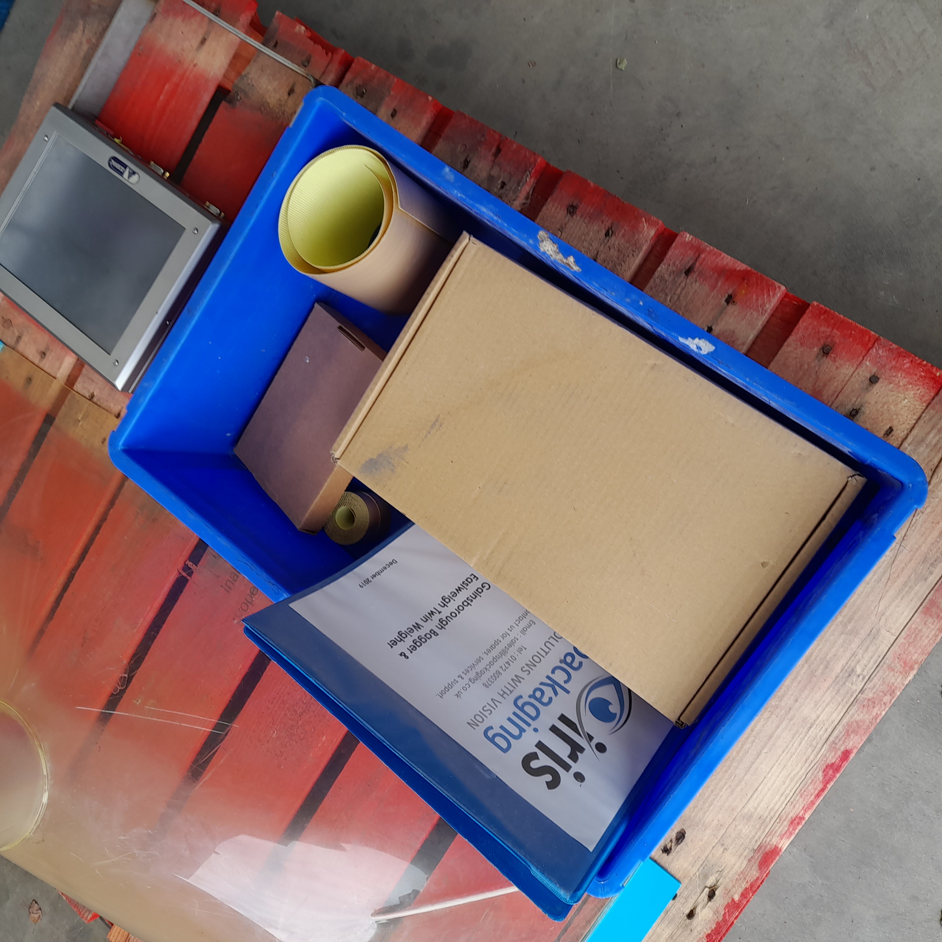 Used Gainsborough Engineering Vertical Form Fill Seal Line