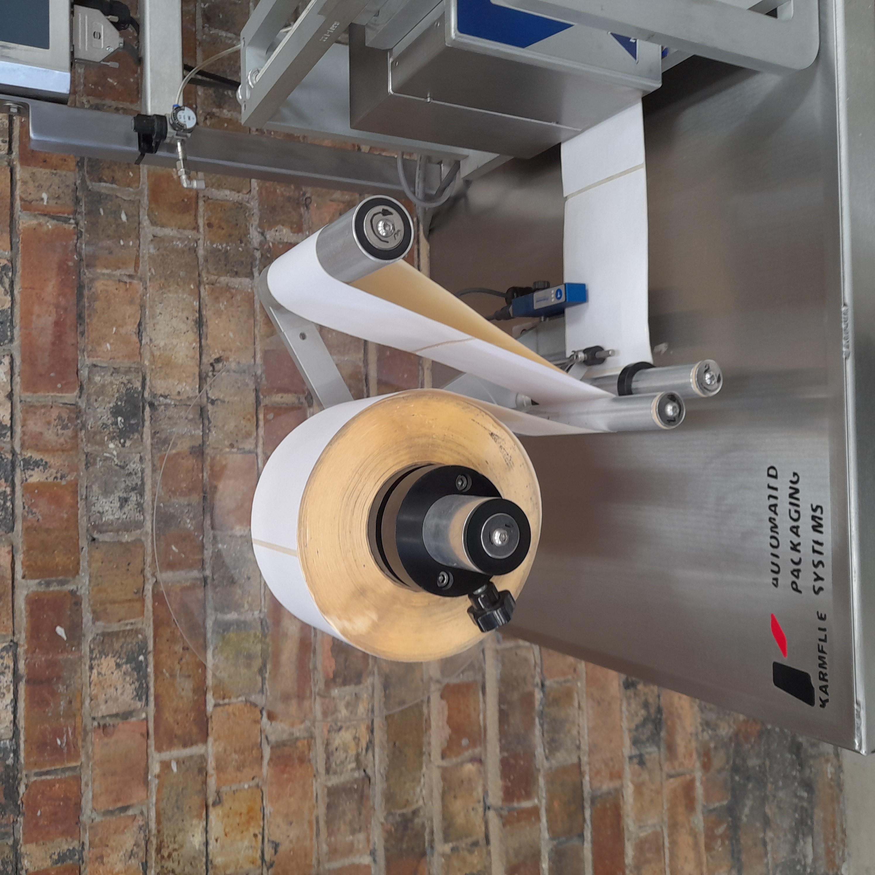 Used Side-Apply Labeller Station