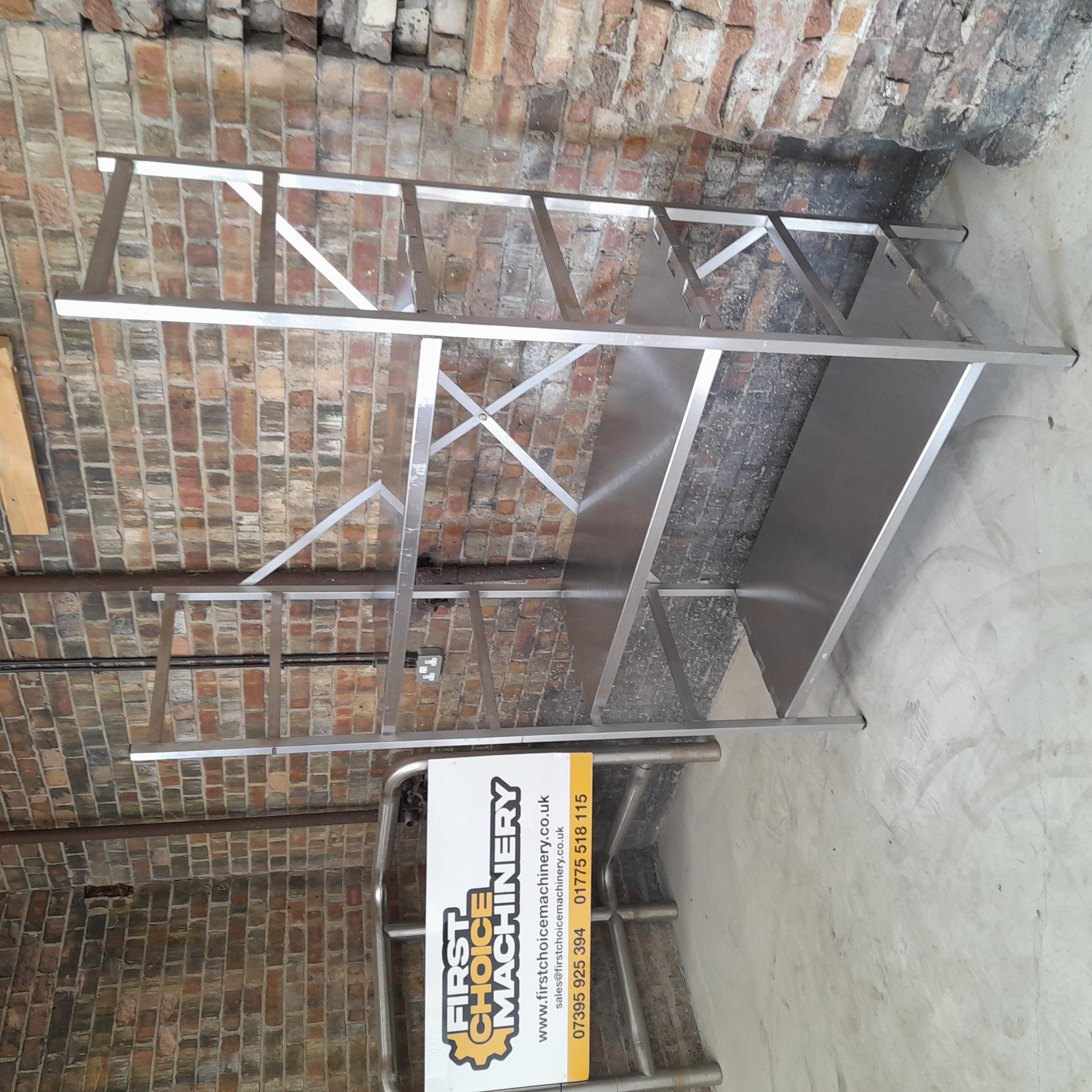 Used Stainless Steel Shelving Unit