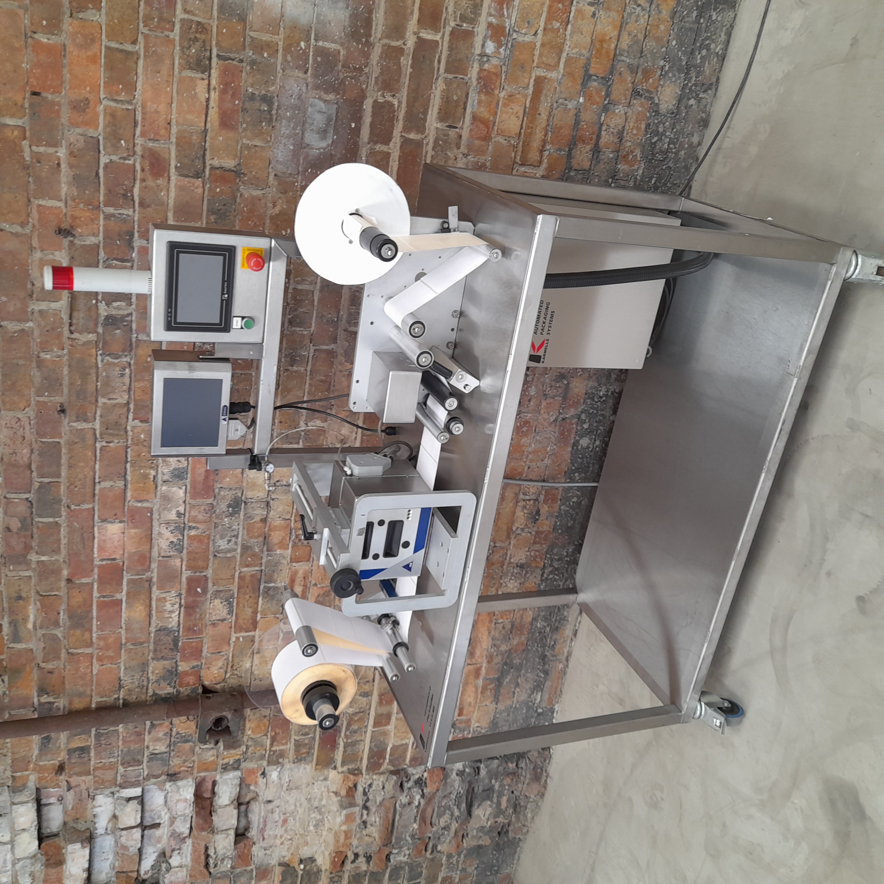 Used Side-Apply Labeller Station