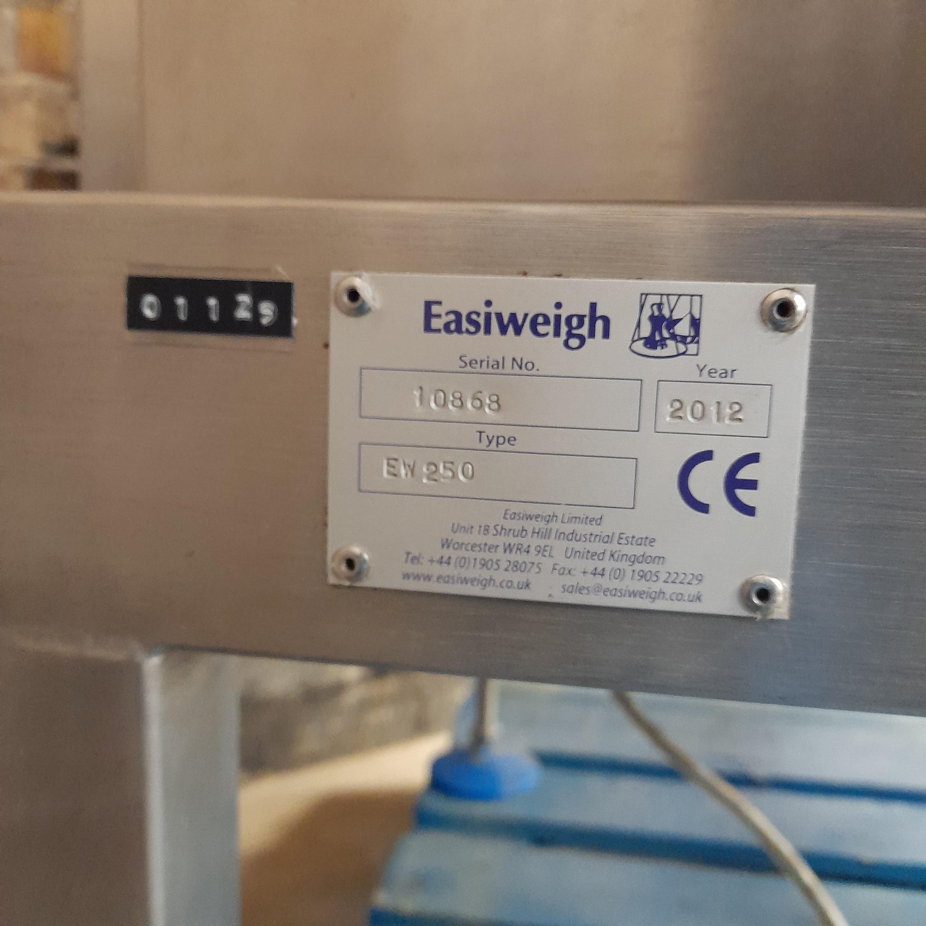 Used Easiweigh EW250 Checkweigher