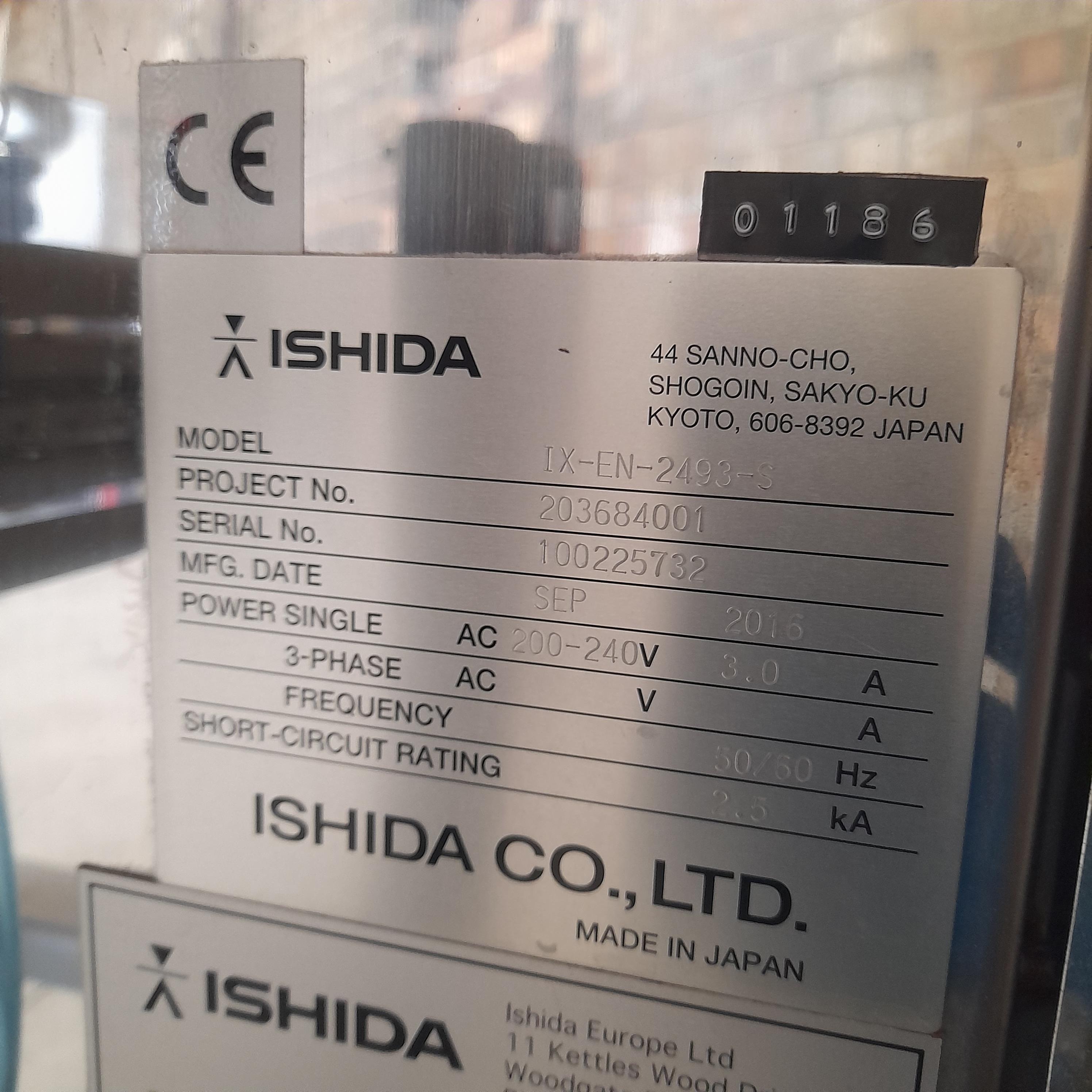 Used Used Ishida X-Ray Machine
