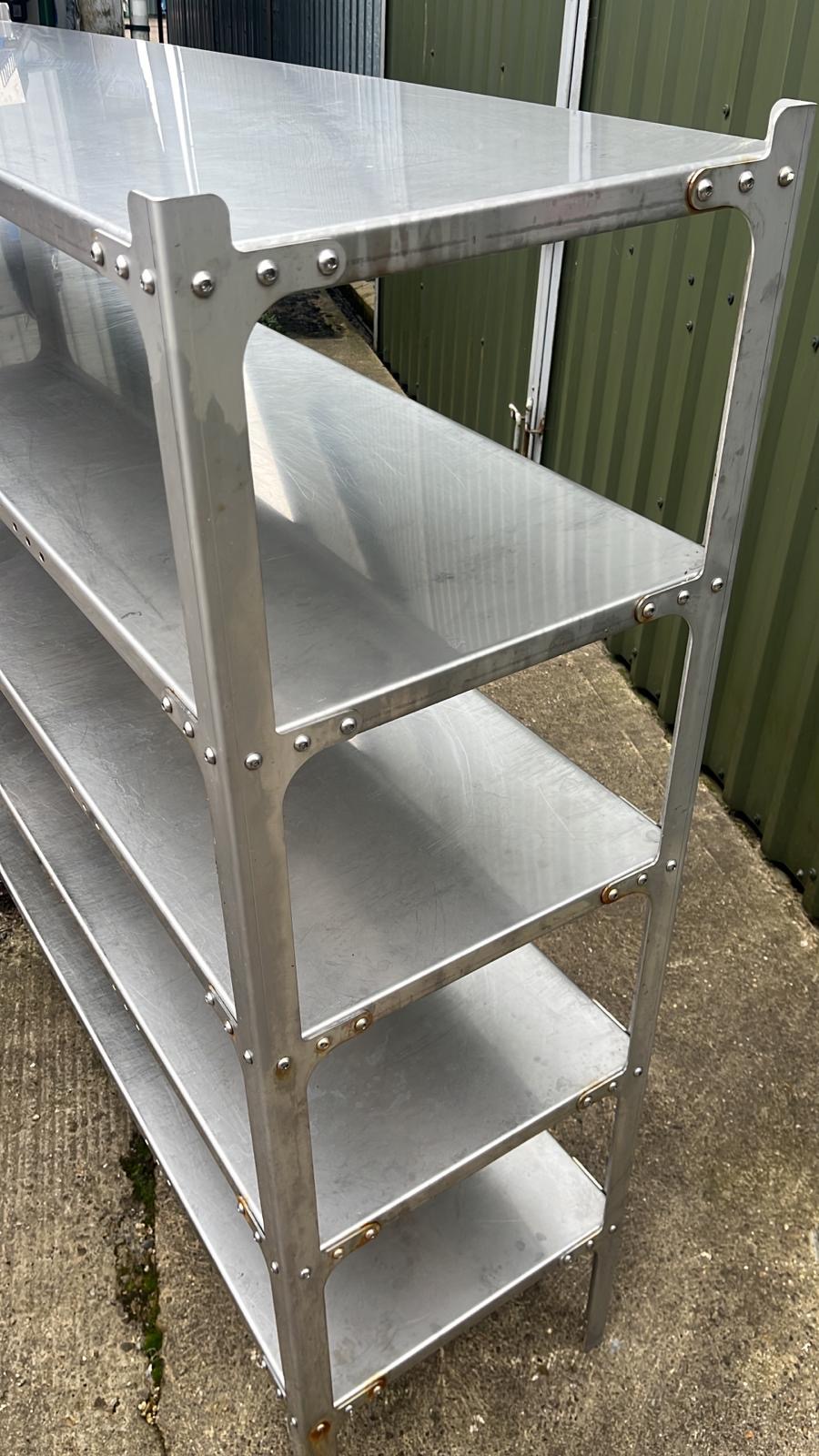 Used Stainless Steel Shelving