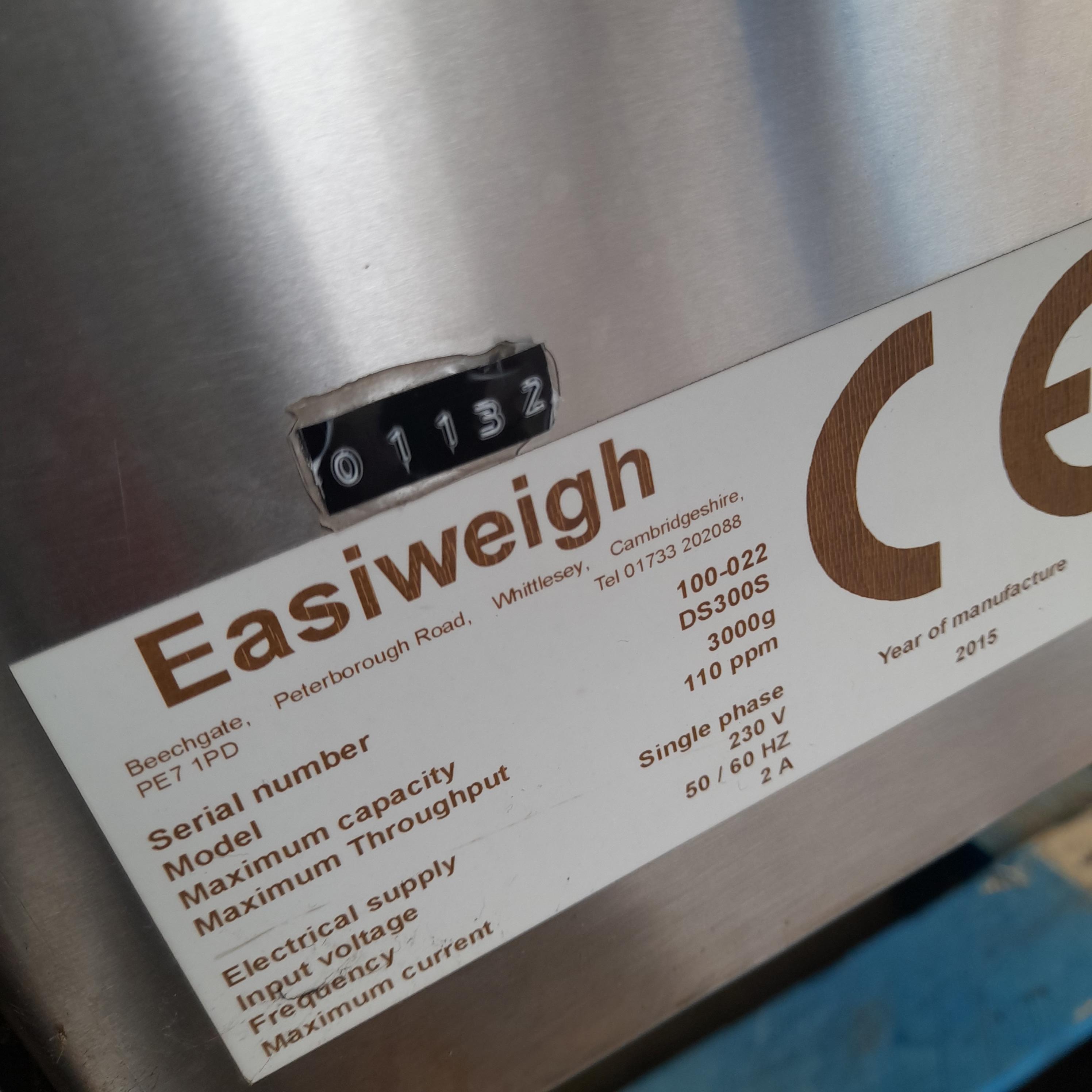 Used Easiweigh DS3005 Checkweigher