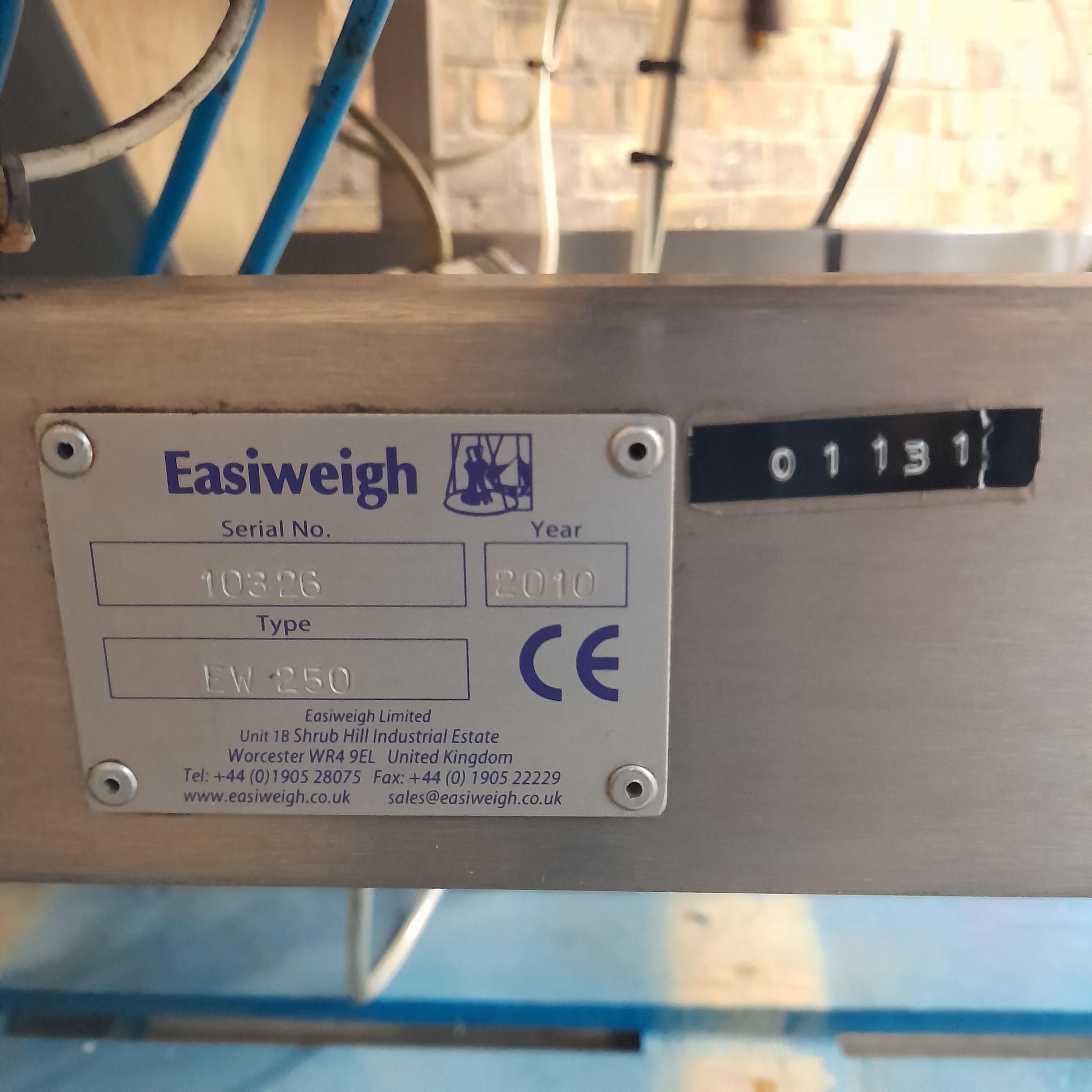 Used Easiweigh EW250 Checkweigher