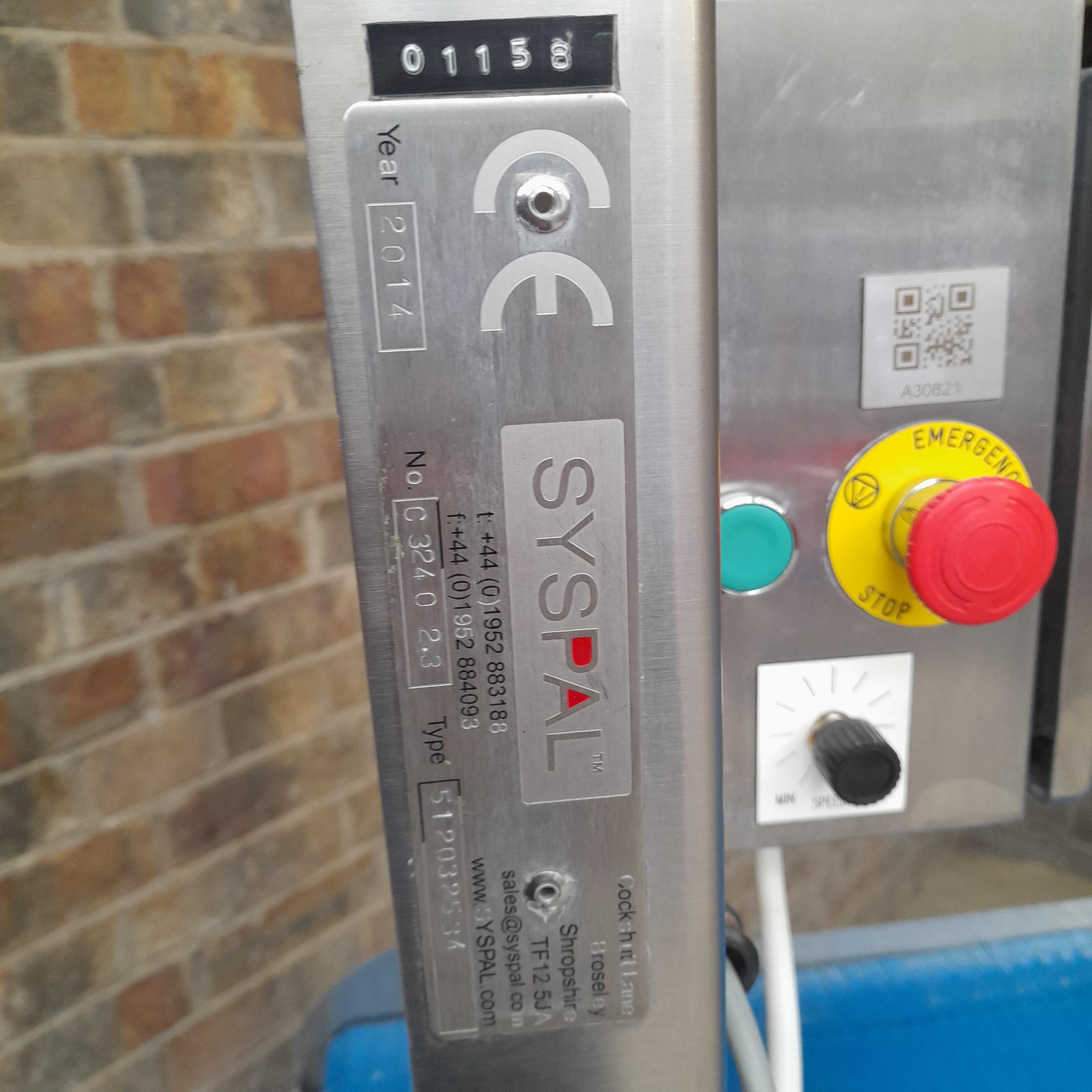 Used Syspal Straight Conveyor