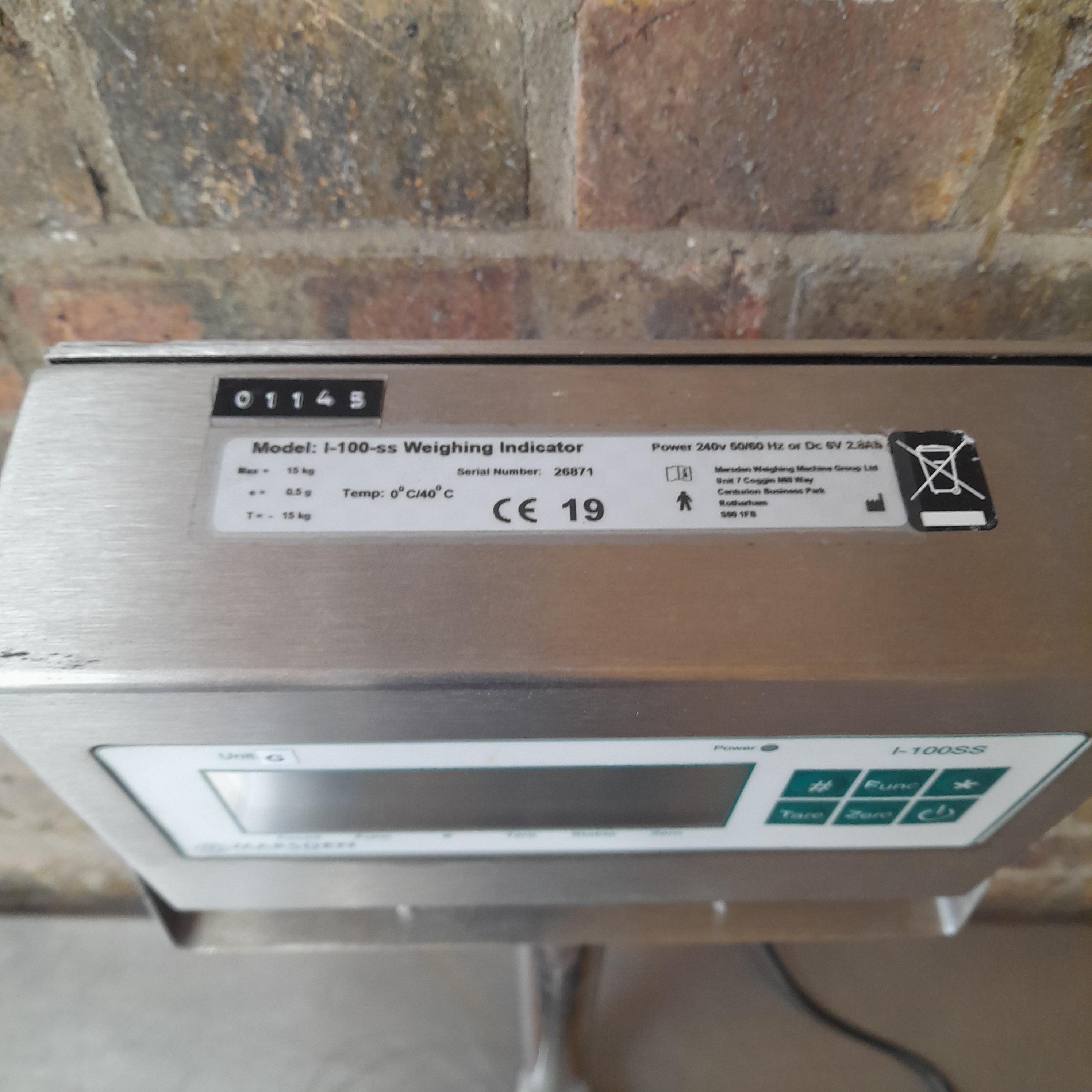 Used Marsden I-110-55 Table Top Scales