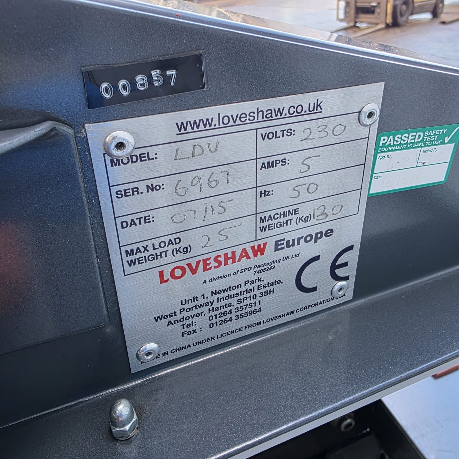 Used Little David By Loveshaw Box Taper