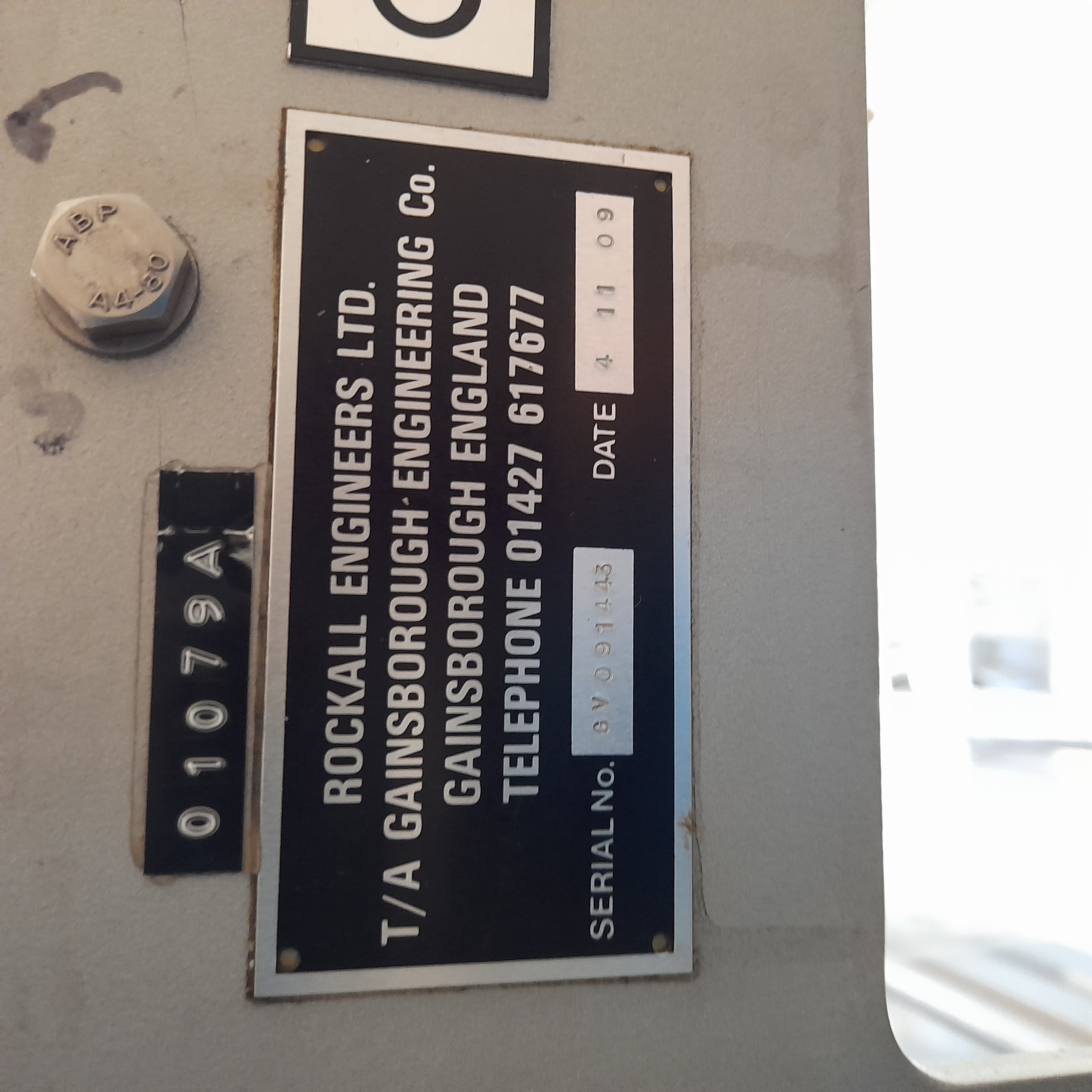 Used Gainsborough Engineering Vertical Form Fill Seal Machine