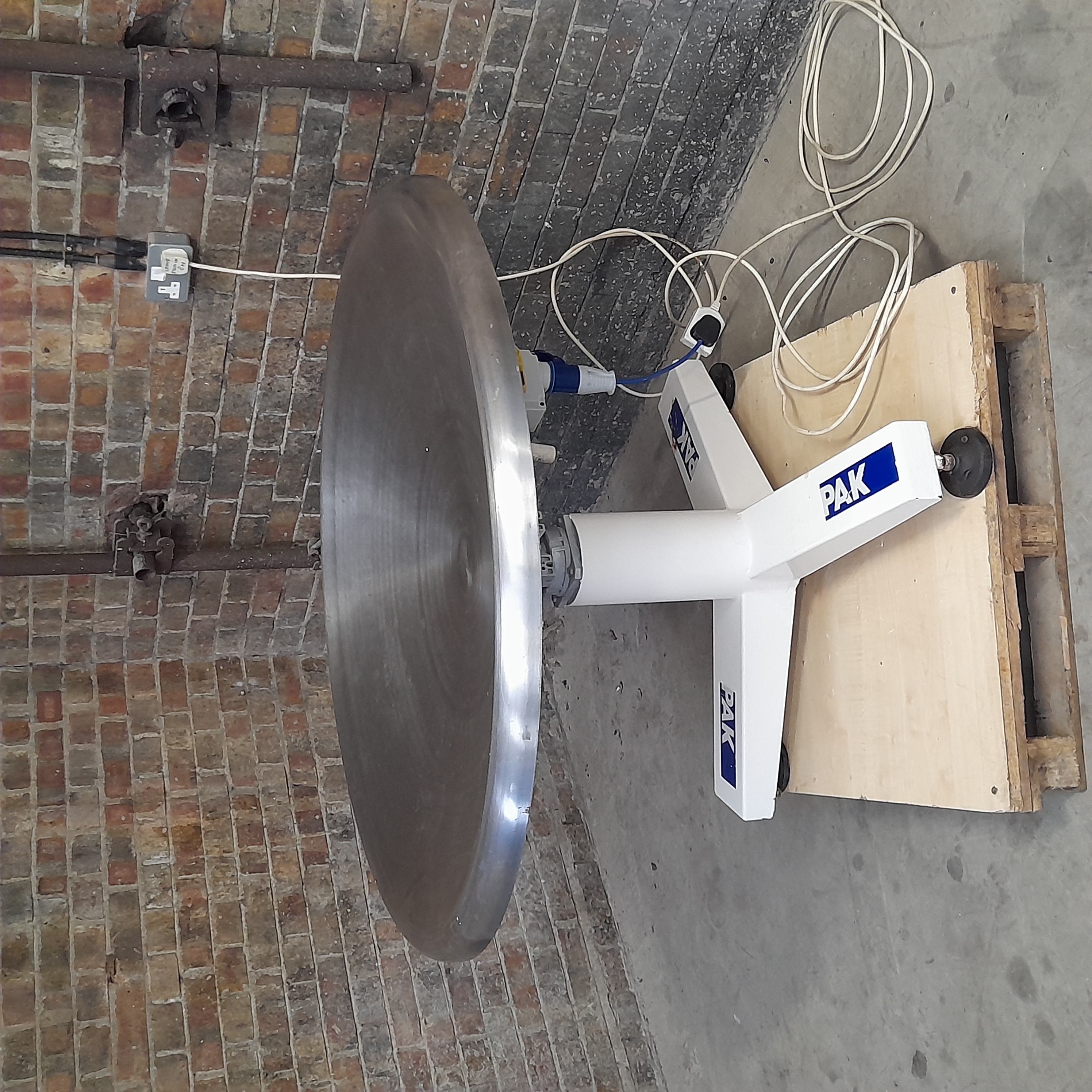 Used Stainless Steel Adpak Rotary Table