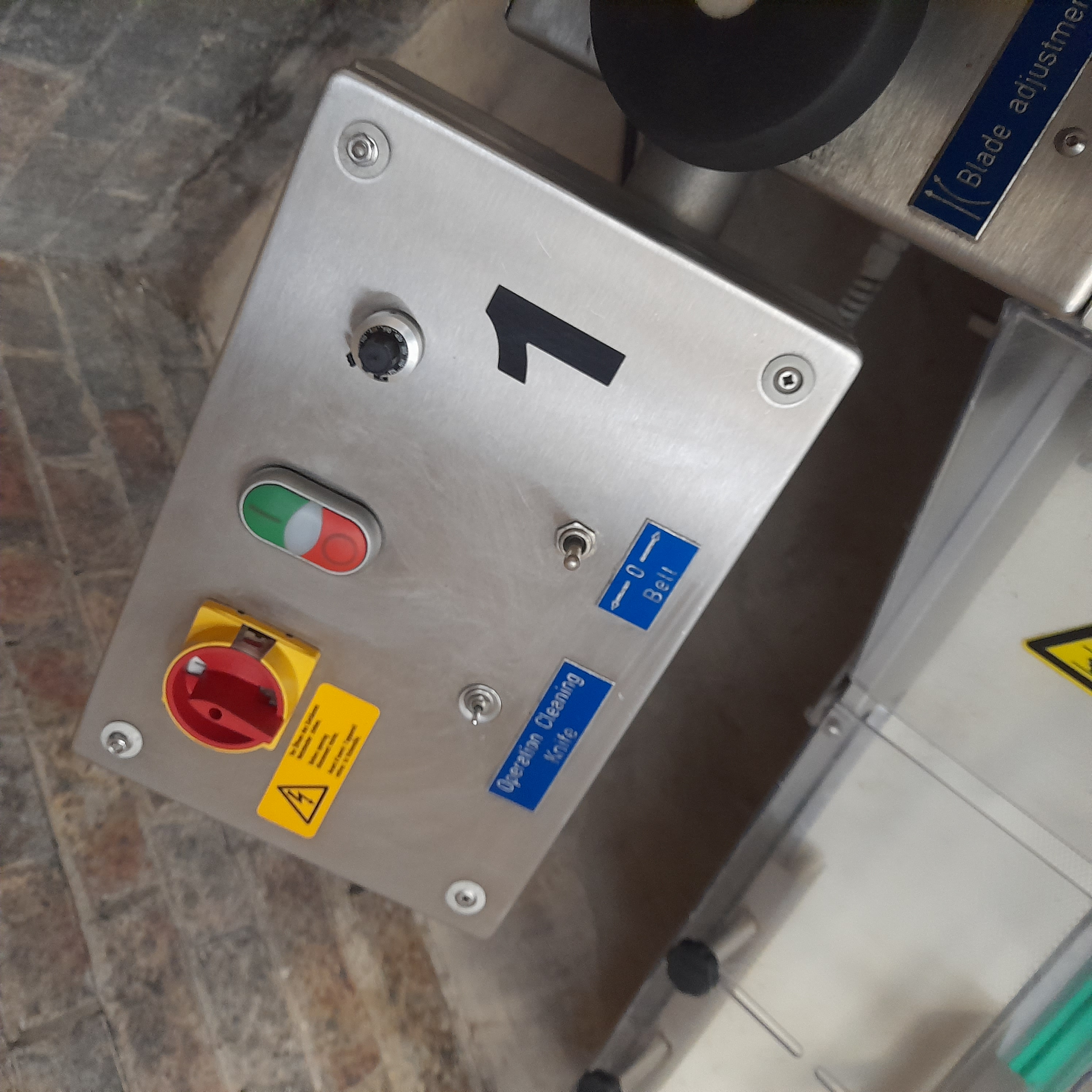 Used Krumbein  BBS-VE Bun & Roll Slicer