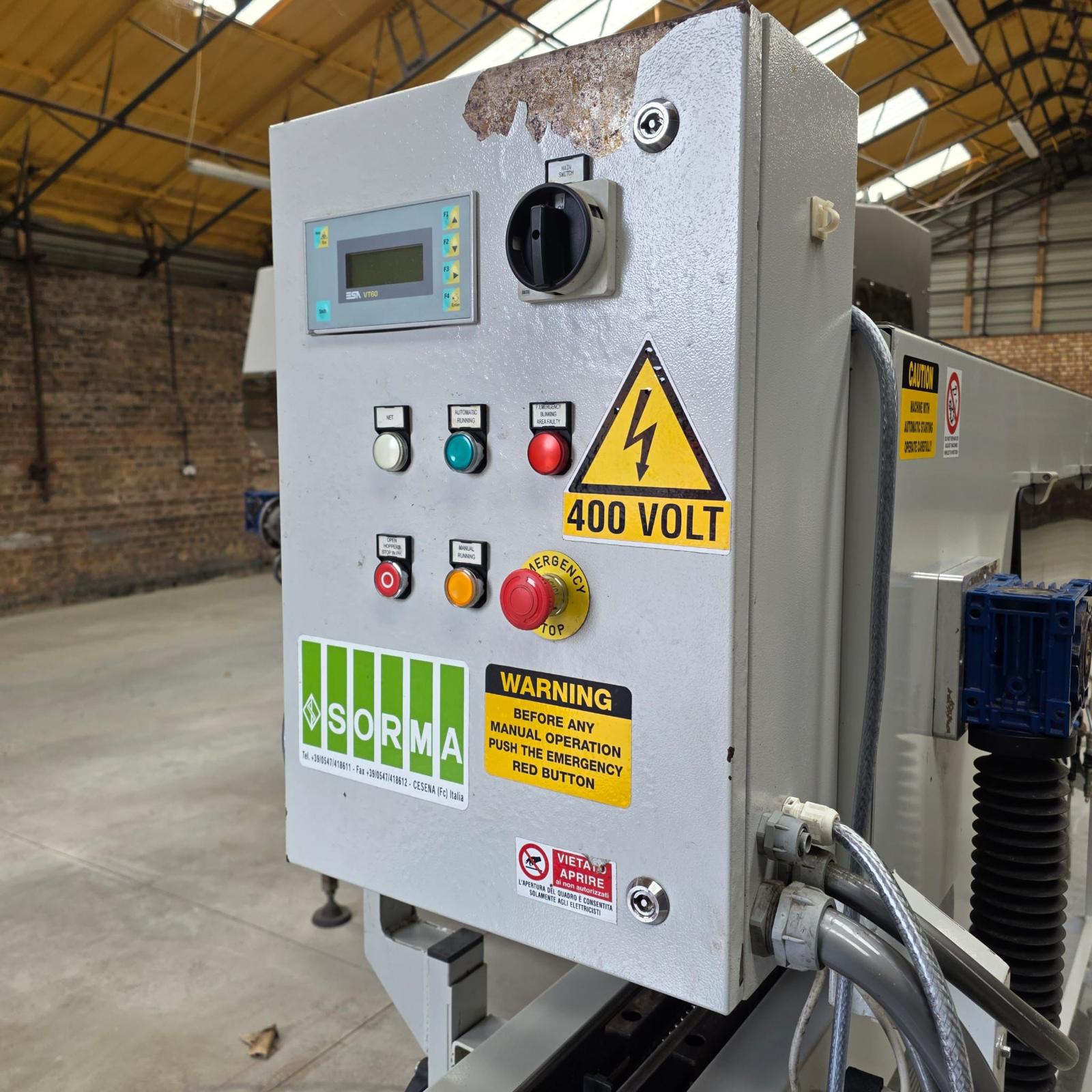 Used Sorma W12-126 Linear 12 Lane Multihead Weigher