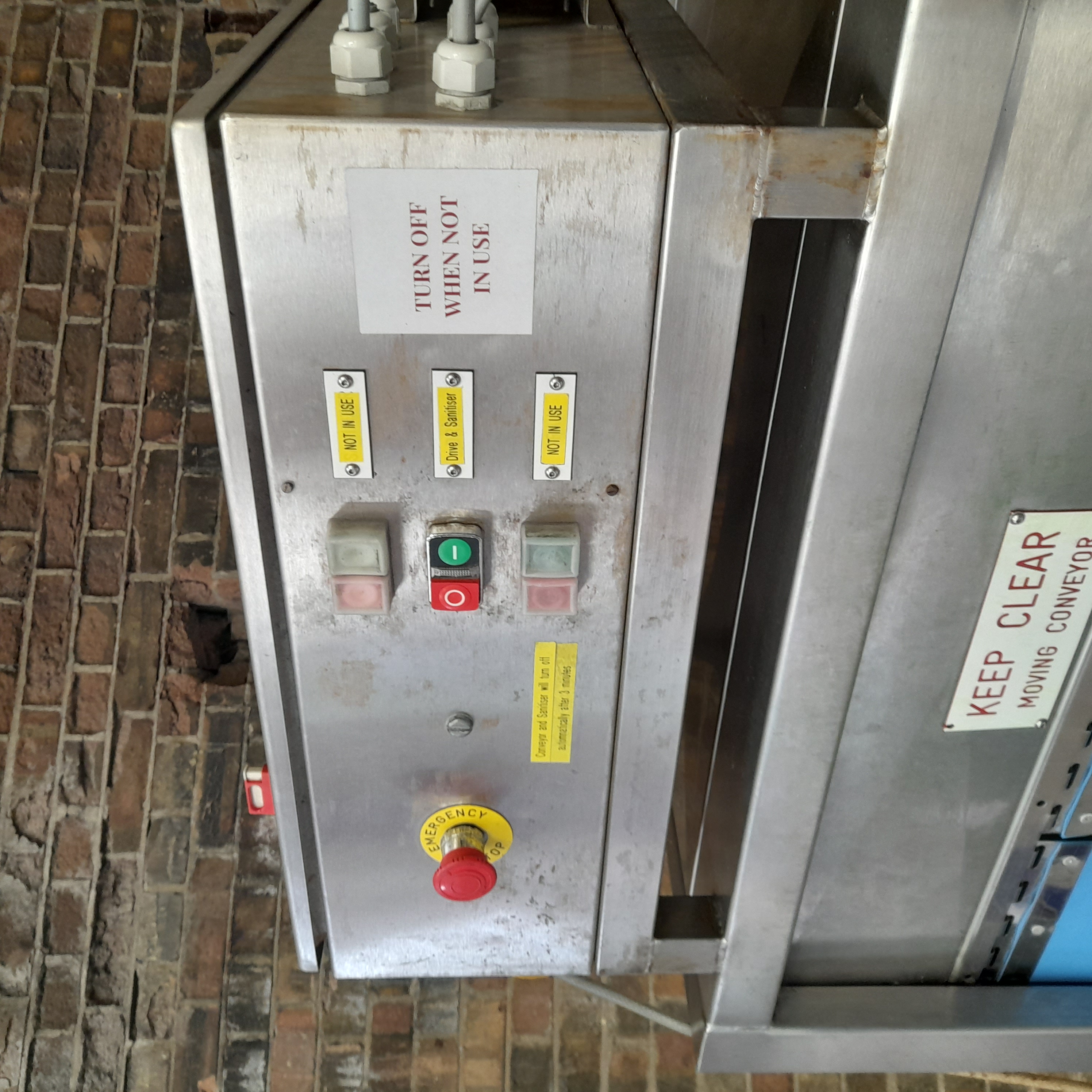 Used Crusader Crate Sanitiser 