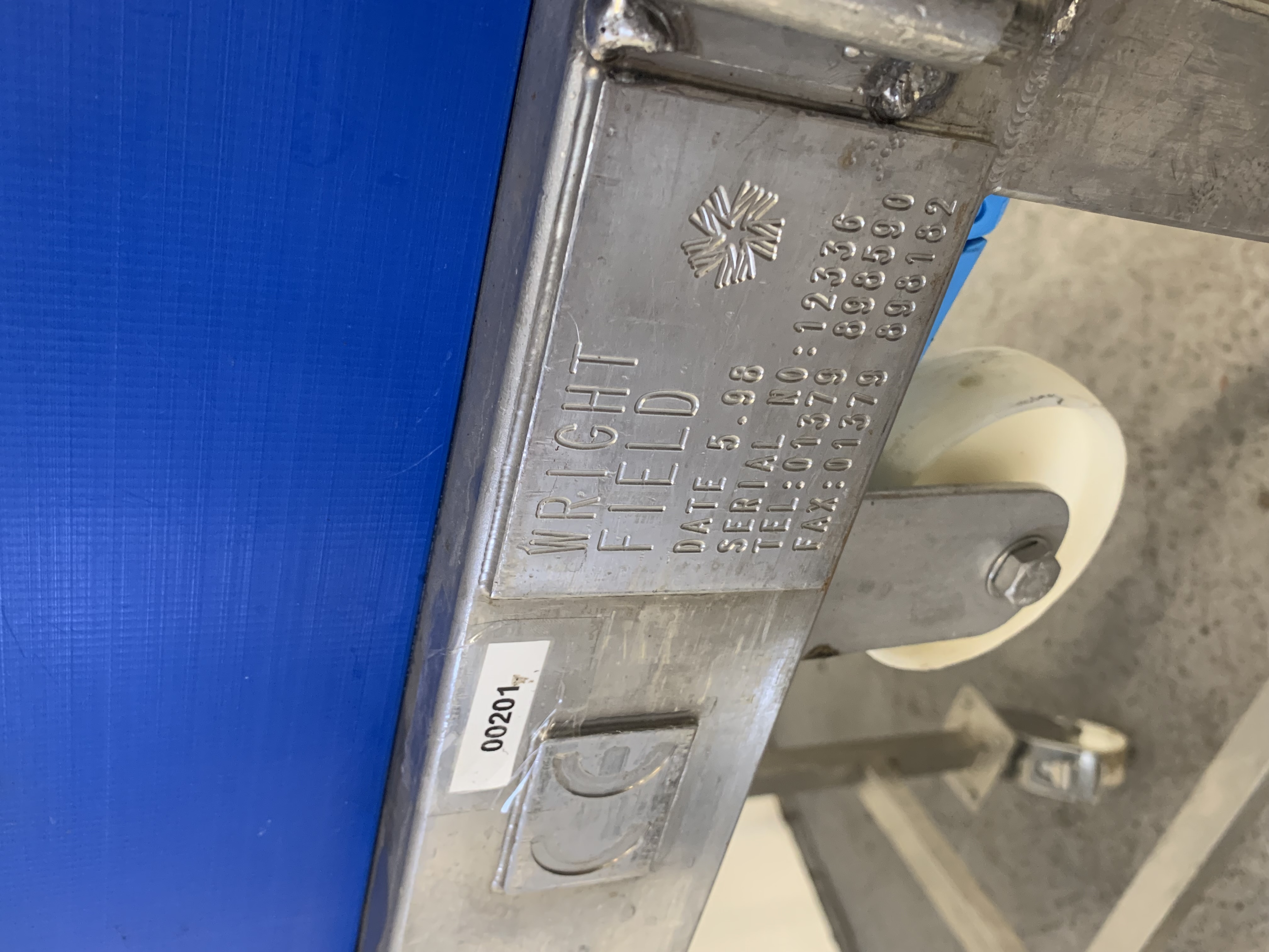 Used Raised Incline Conveyor