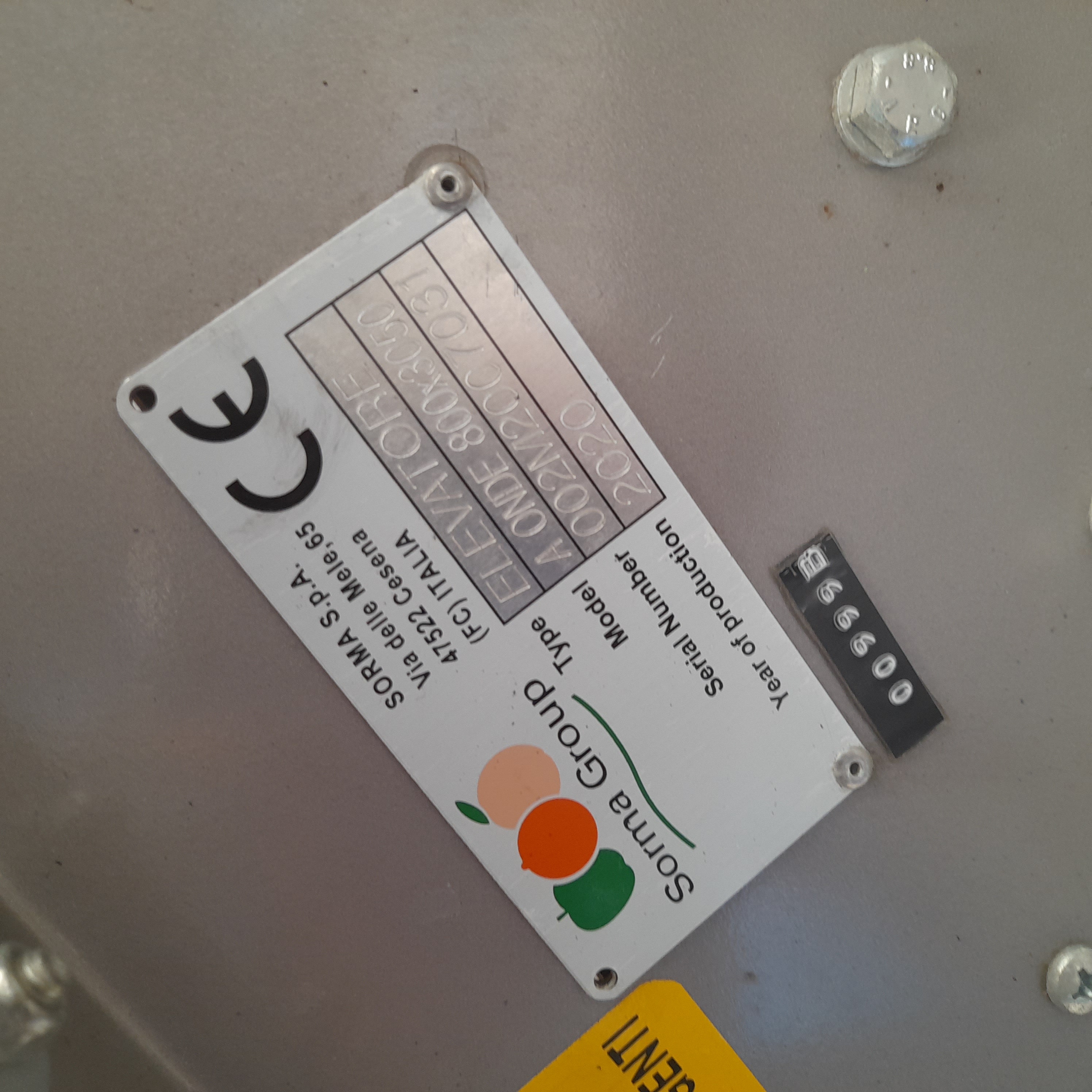 Used Sorma W12-126 Linear 12 Lane Multihead Weigher