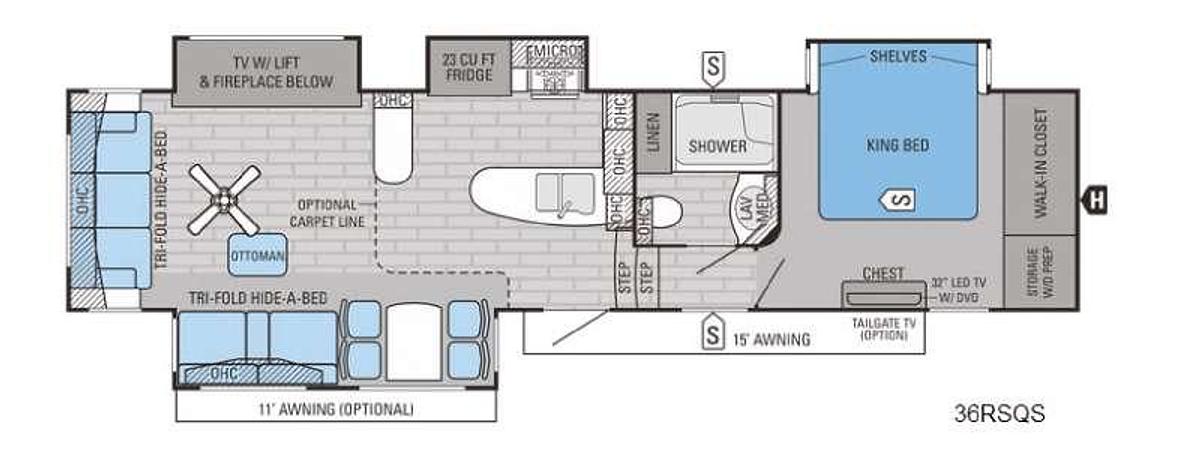 Used Used 2017 Jayco Pinnacle 36RSQS