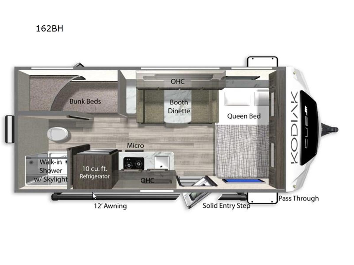 New 2025 Dutchmen RV Kodiak Cub 162BH