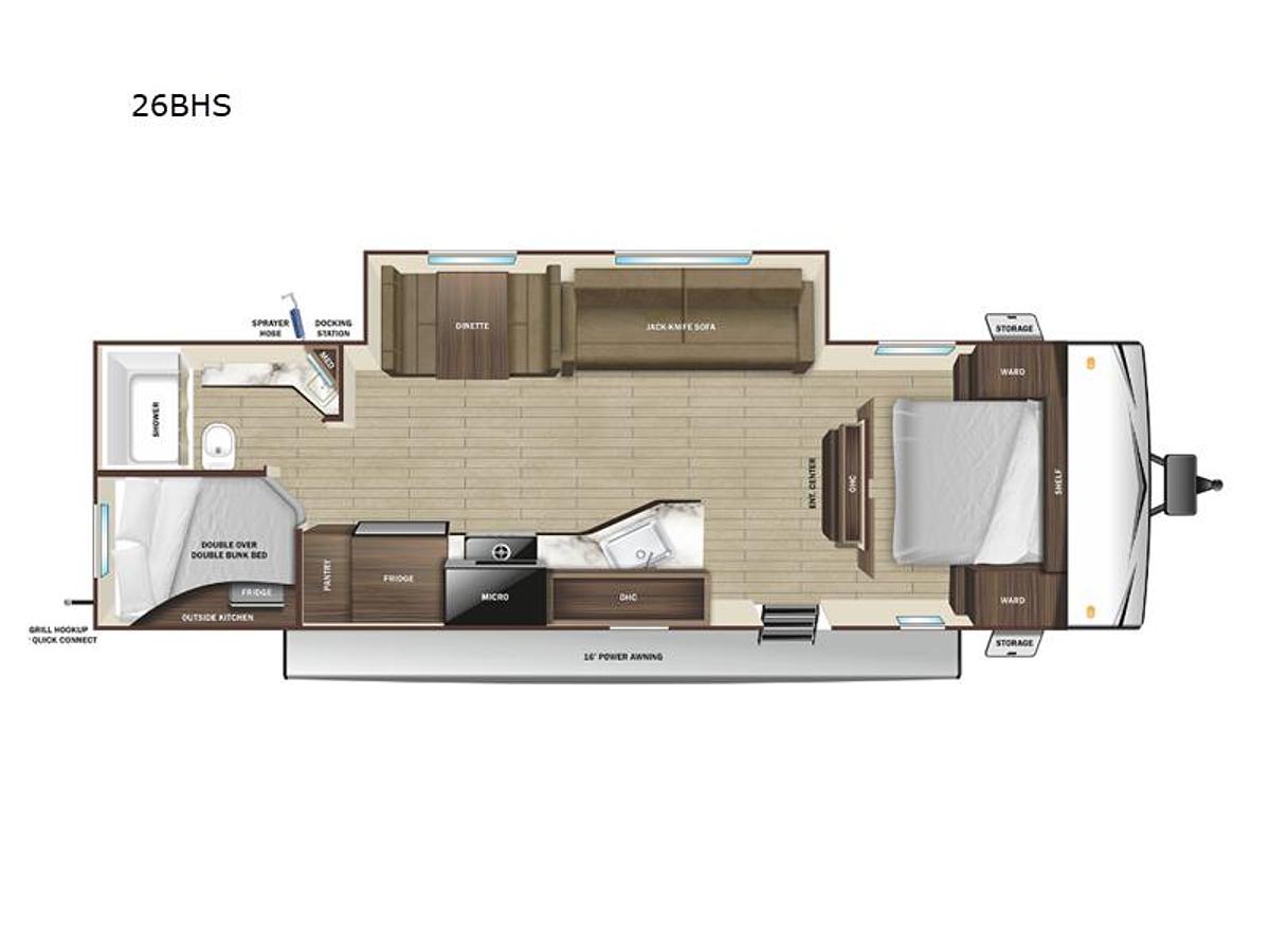 New 2025 Highland Ridge RV Open Range Conventional 26BHS