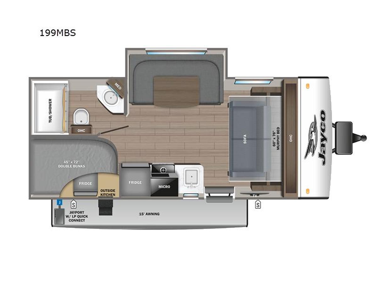 Used Used 2023 Jayco Jay Feather Micro 199MBS