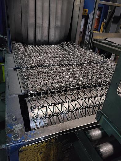 Excellent 2007 Wheelabrator 8 Wheel Mesh Belt