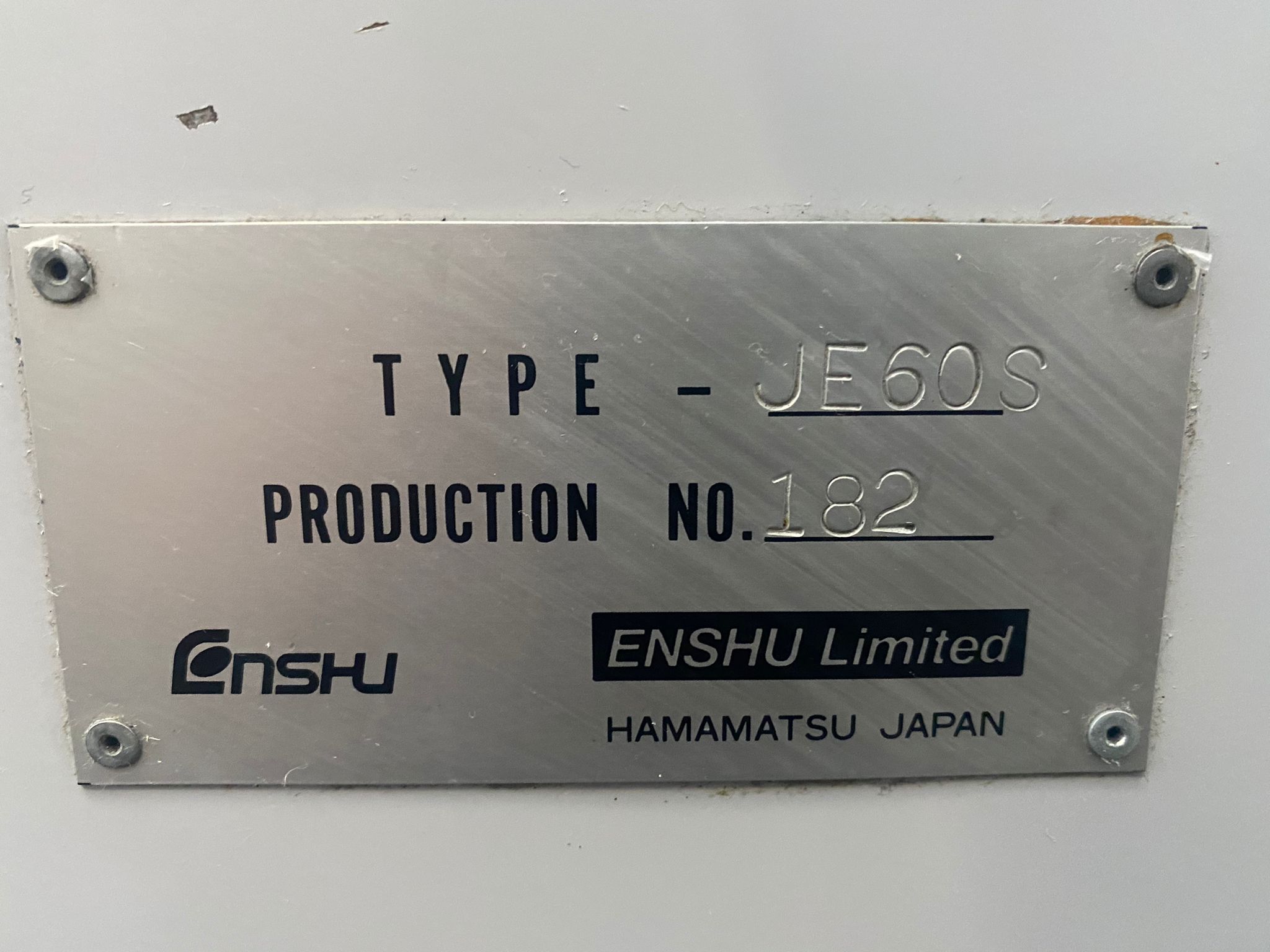 Ricondizionati 2002 Enshu JE60S