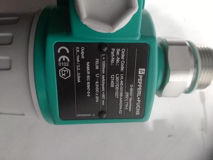 Vibracon LVL-M2-G31BB-A4N2NA-E2, Pepperl und Fuchs, Eex, Fühler 1000mm, neu