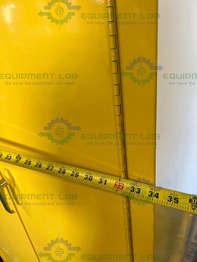 Used Justrite  25602 60 Gallon Flammable Cabinet w/ Soft Close Doors